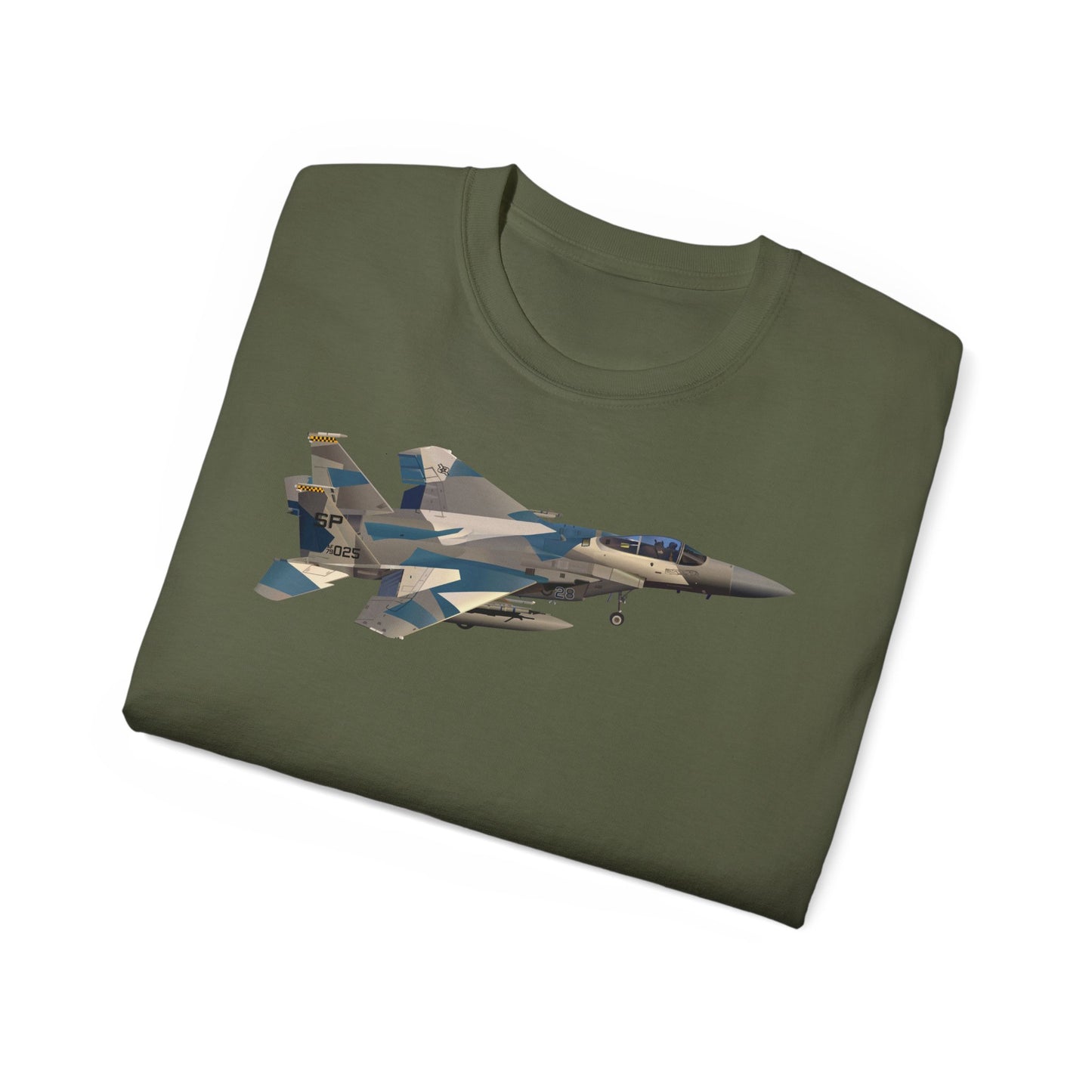 Unisex Ultra Cotton Tee - USAF - F15 Eagle wo txt