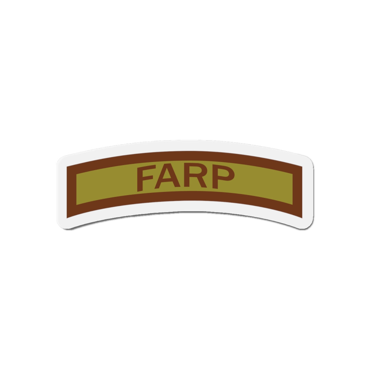 Die-Cut Magnet - USAF - FARP Tab