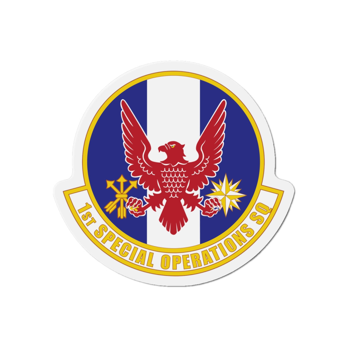 Die-Cut Magnet - USAF - 1st Special Operations Squadron wo txt