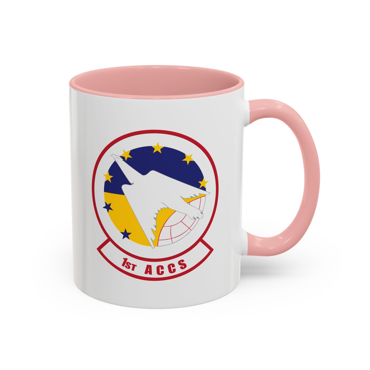 Accent Coffee Mug (11oz & 15oz) - USAF - 1st Airborne Command Control Squadron (ACC) wo txt X 300