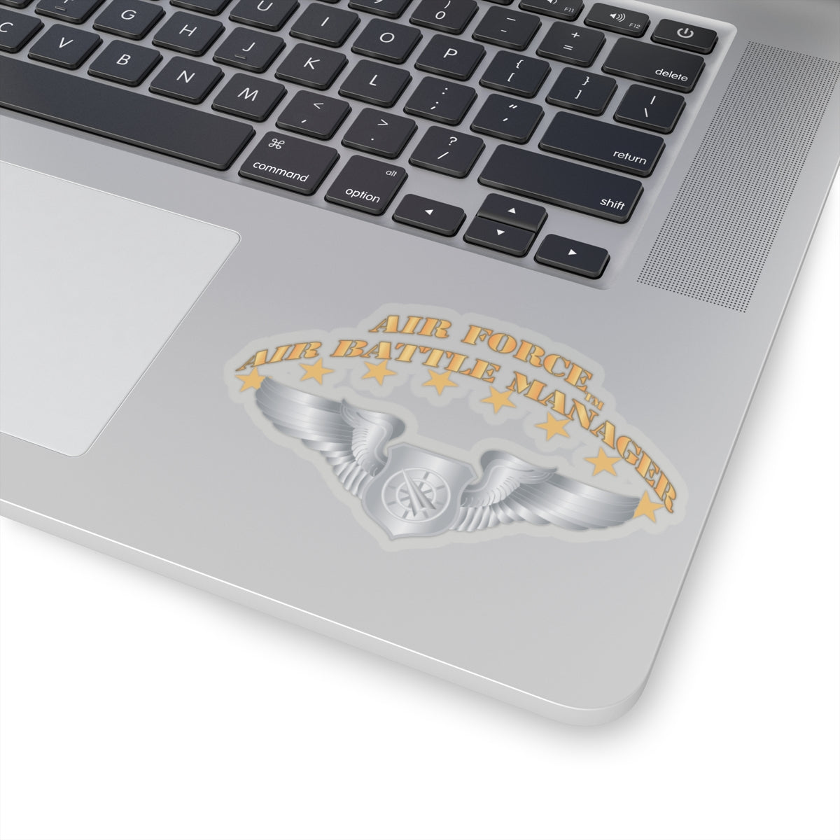 Kiss-Cut Stickers - USAF - Air Battle Manager - Basic Wings X 300