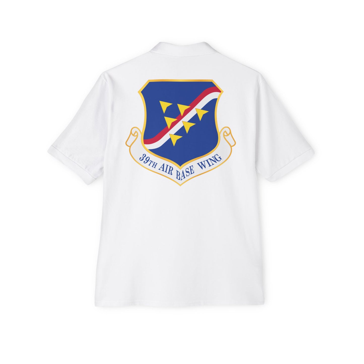 Men's Piqué Polo - USAF - 39th Airbase Wing wo Txt