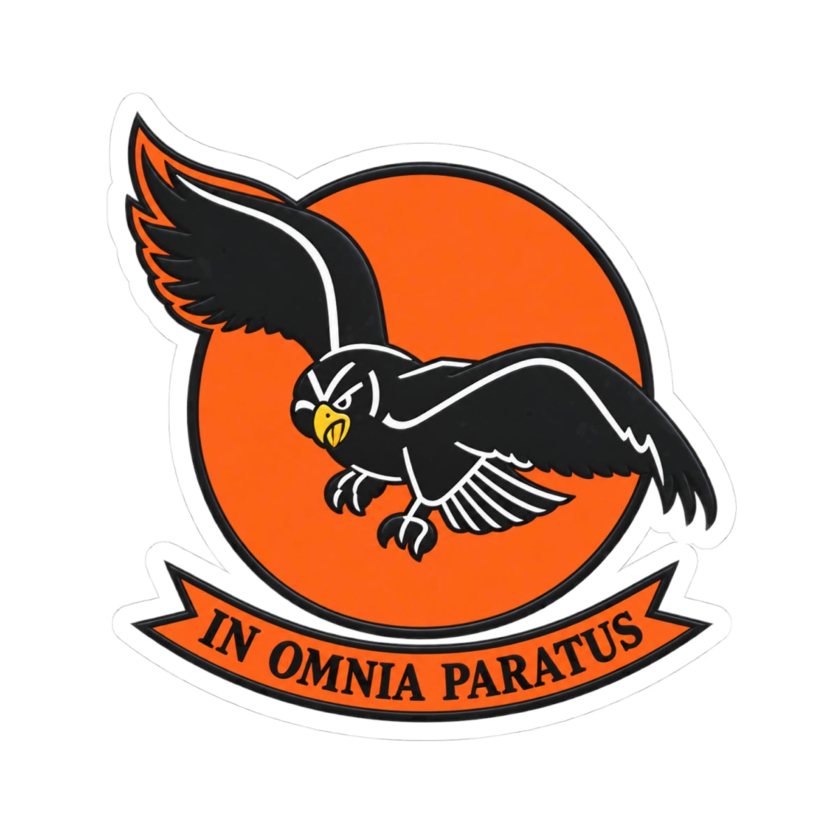 Kiss-Cut Stickers - 98th Fighter-Interceptor Squadron - SSI - wo Txt - 3D - Transparent