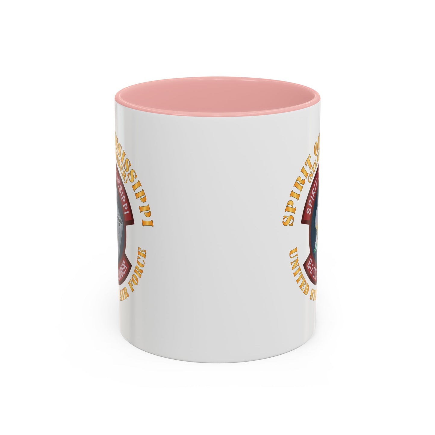 Accent Coffee Mug (11oz & 15oz) - USAF - B2 - Spirit of Mississippi - Stealth Bomber X 300