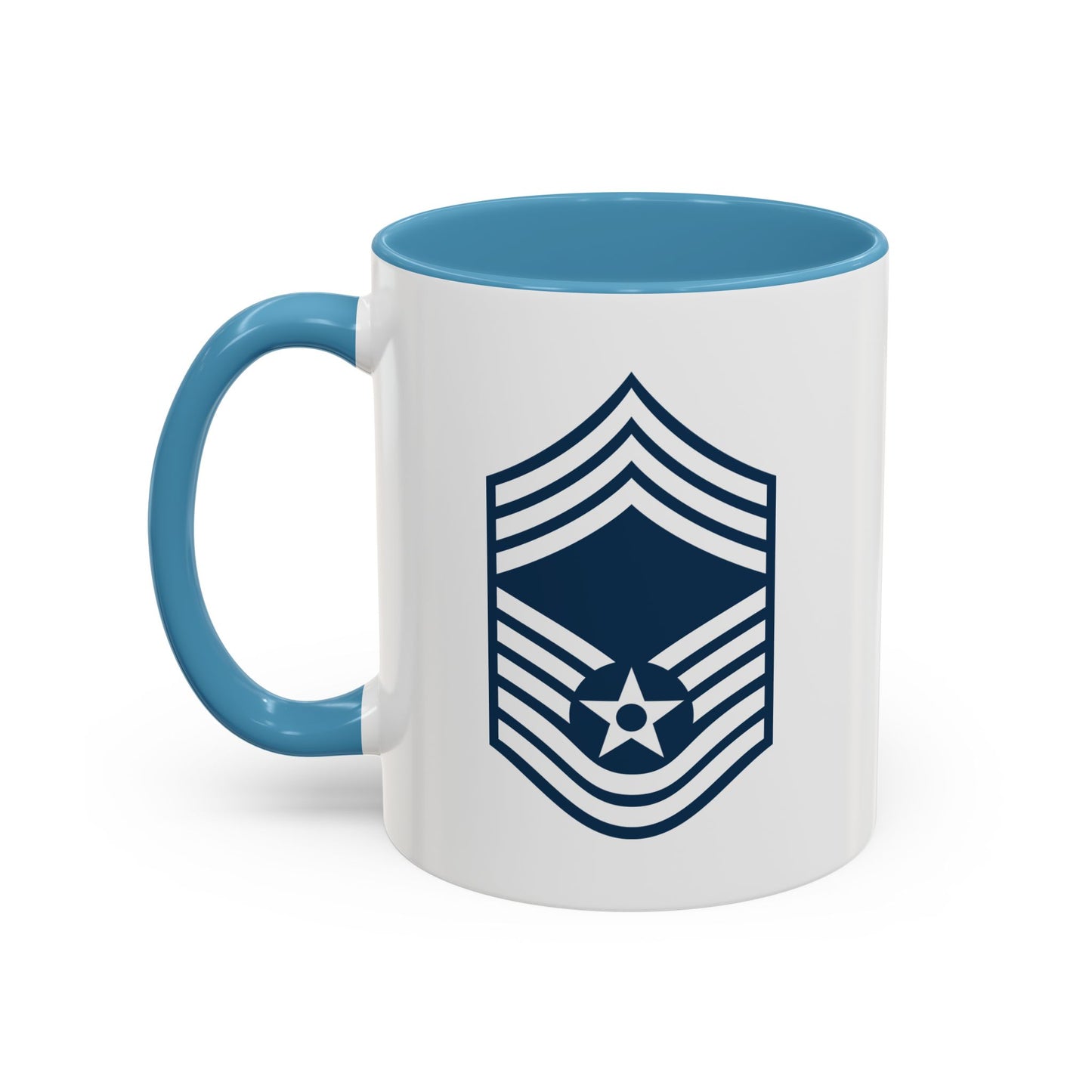 Accent Coffee Mug (11oz & 15oz) - USAF - Chief Master Sergeant (E9a) - 2020