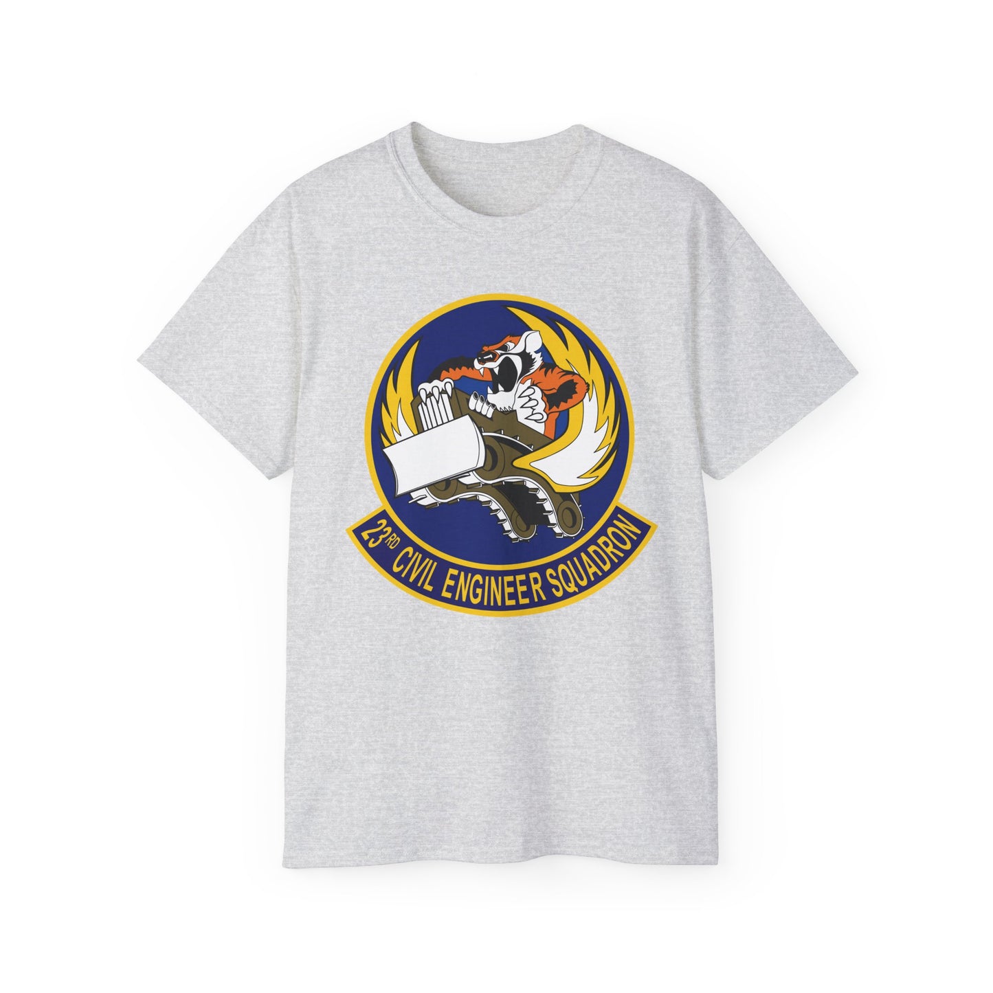 Unisex Ultra Cotton Tee - USAF - 23d Civil Engineer Squadron wo Txt