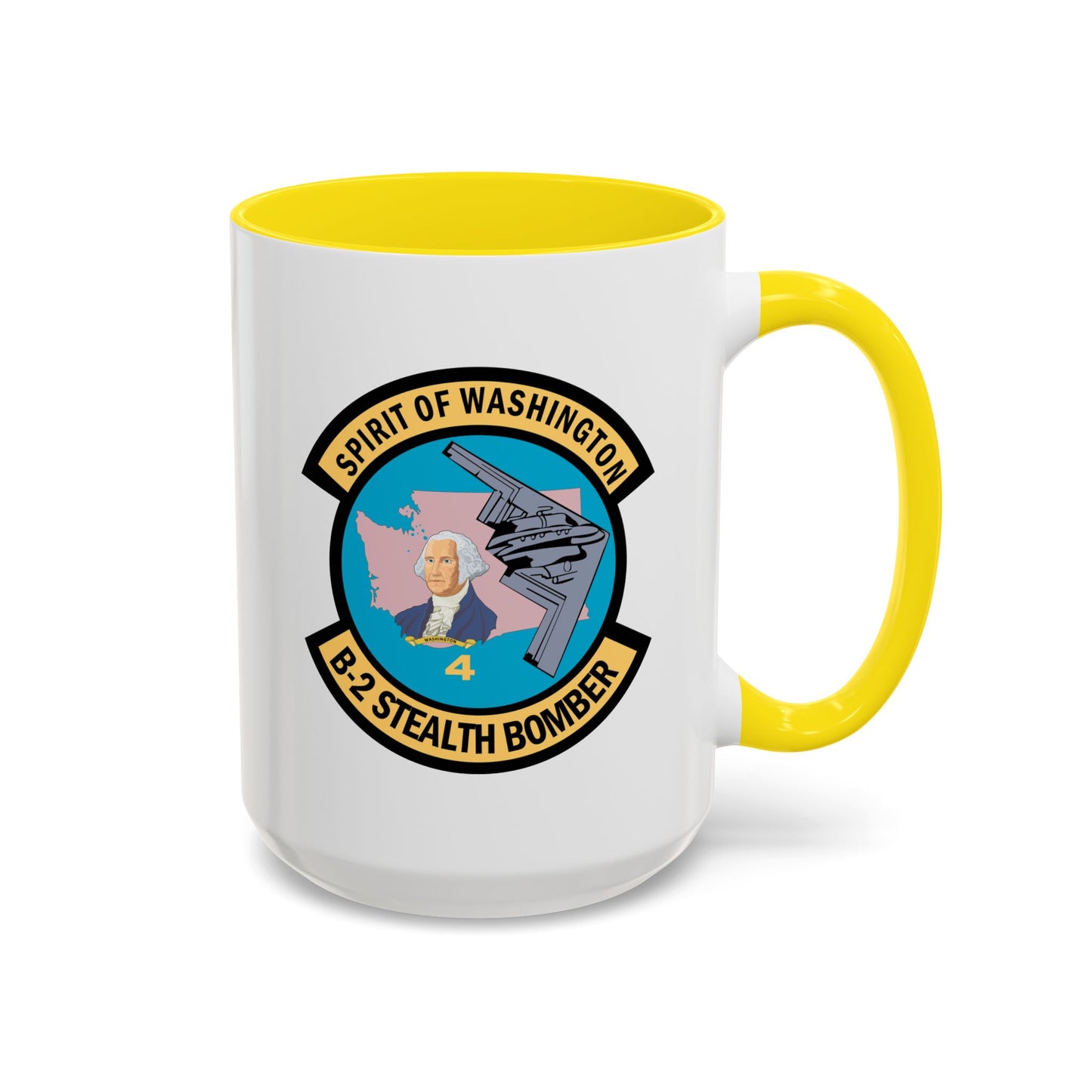 Accent Coffee Mug (11oz & 15oz) - USAF - B2 - Spirit of Washington - Stealth Bomber wo txt X 300