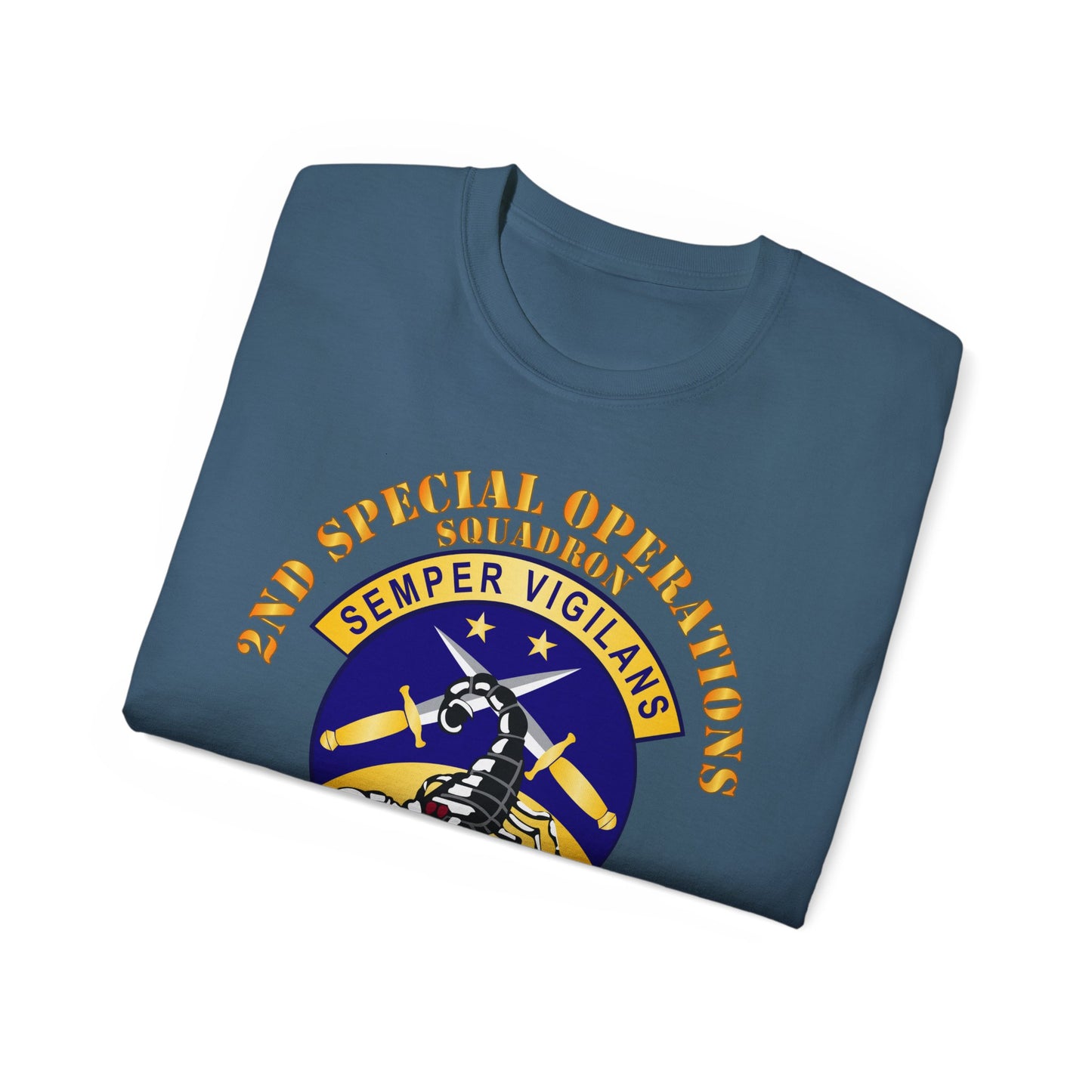 Unisex Ultra Cotton Tee - USAFSOF - 2nd Special Operations Squadron - 919th Operations Group