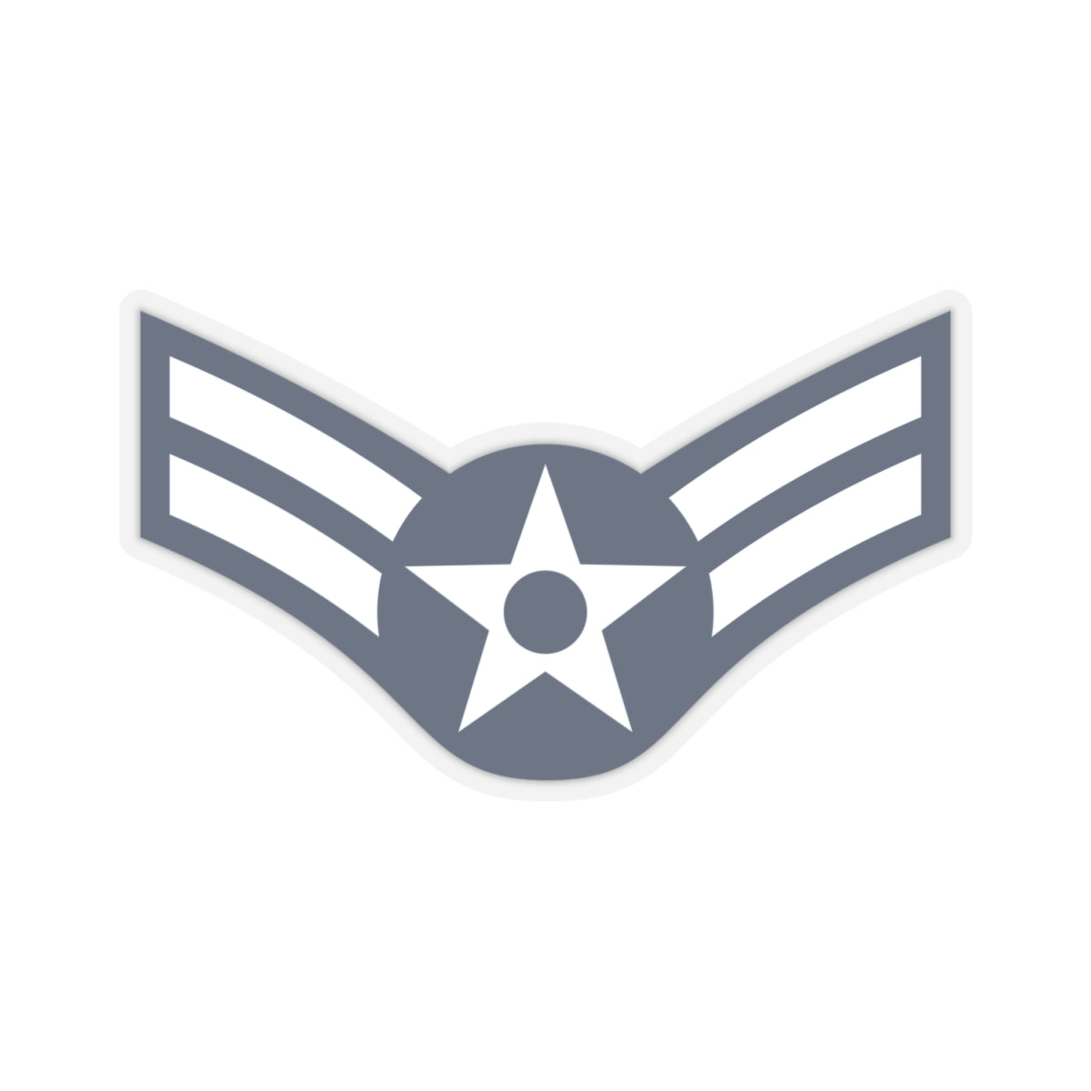 Kiss-Cut Stickers - USAF - Airman - First Class (E3) - 2020