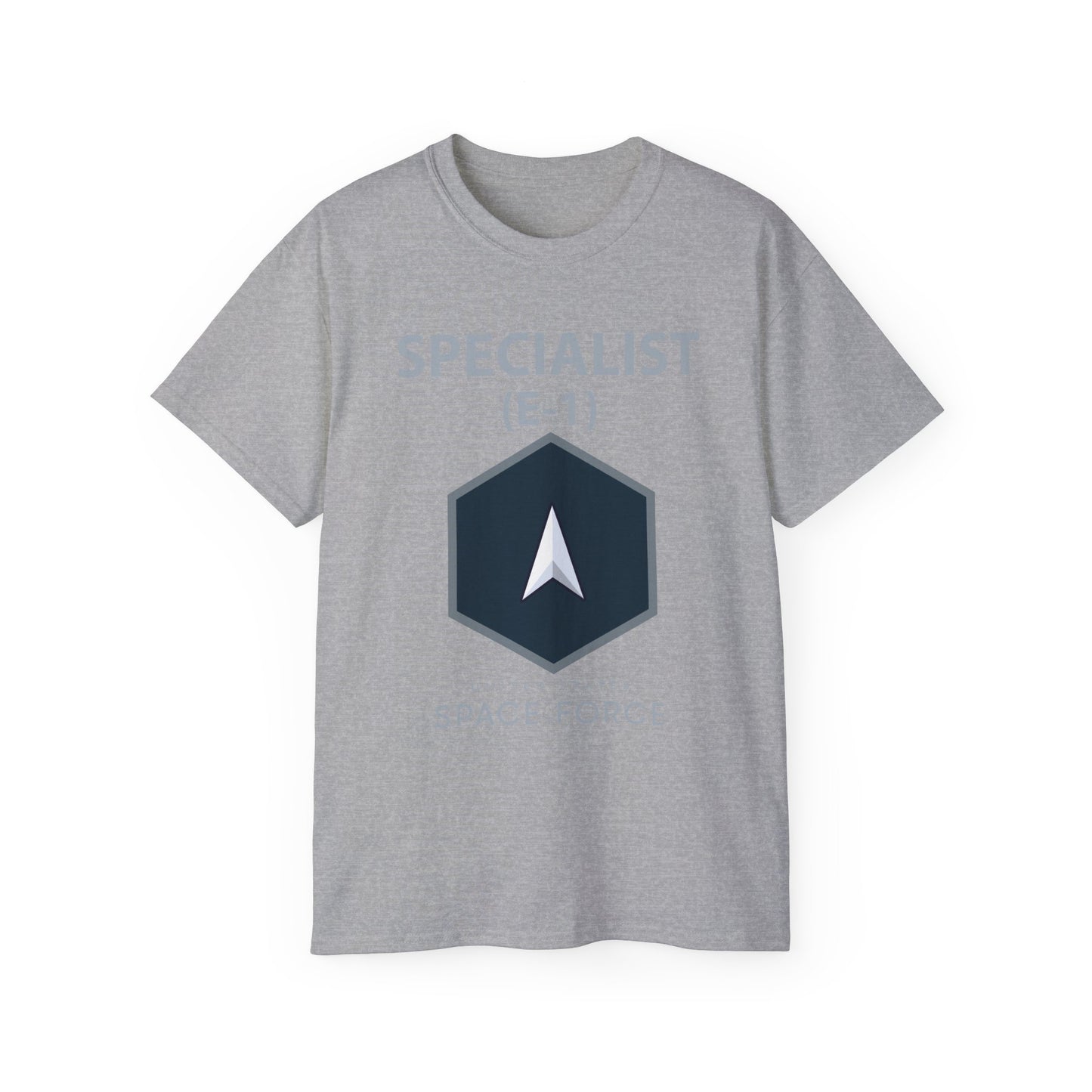 Unisex Ultra Cotton Tee - USSF - E1 Specialist - US Space Force X 300