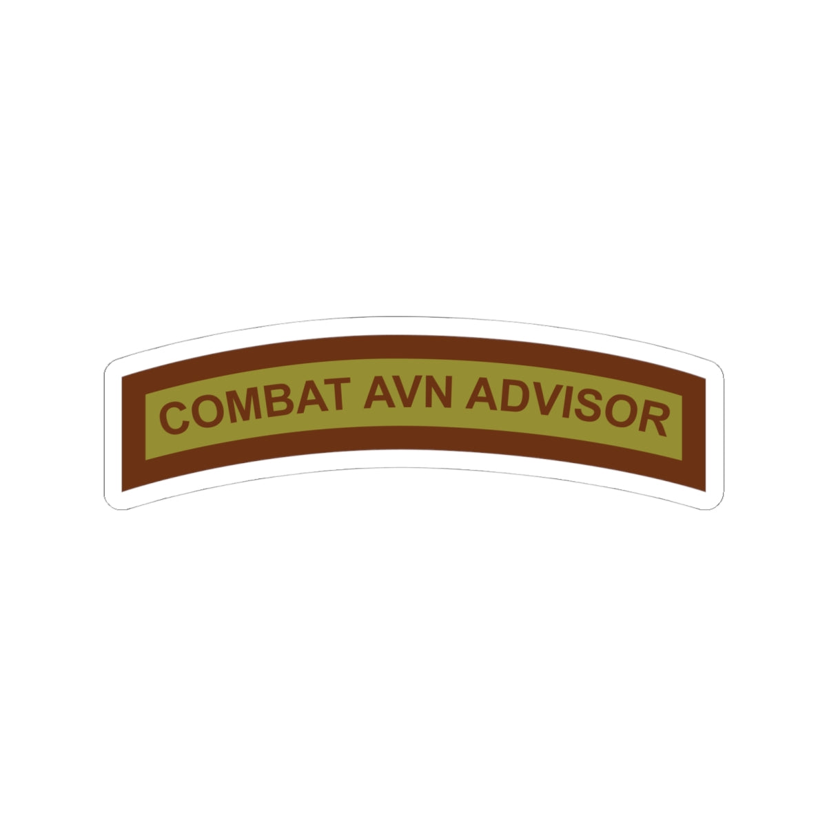 Kiss-Cut Stickers - USAF - Combat Aviation Advisor Tab