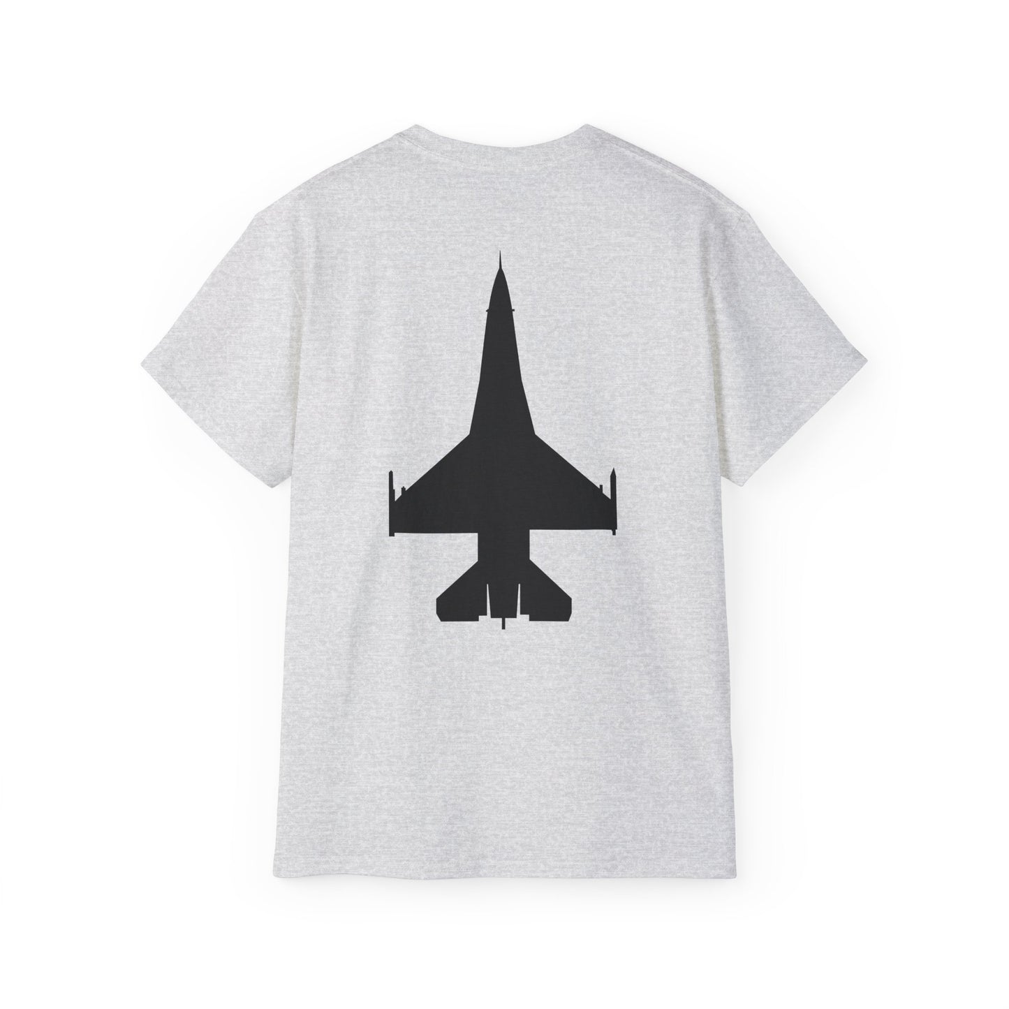 Unisex Ultra Cotton Tee - Aircraft - F-16 -Top - Black wo Txt X 300