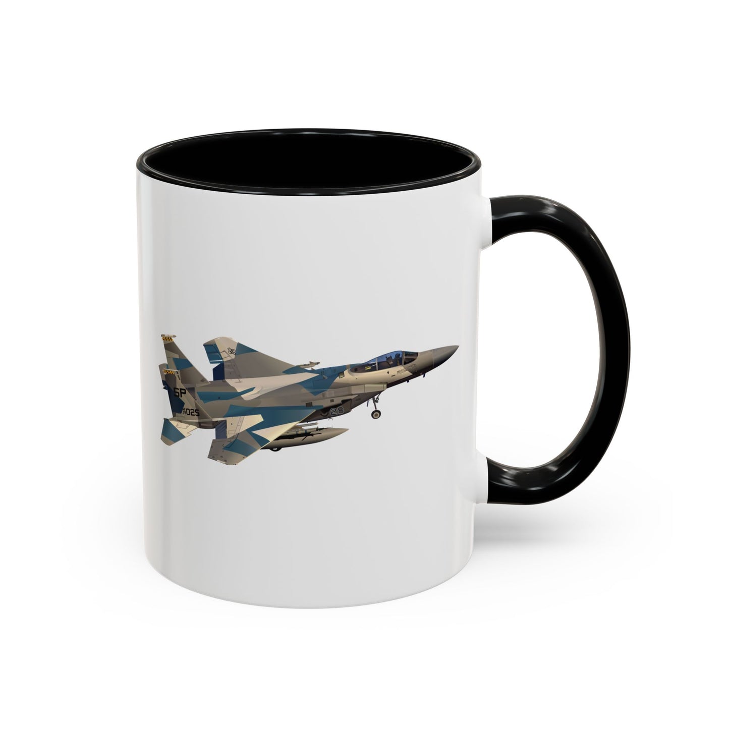 Accent Coffee Mug (11oz & 15oz) - USAF - F15 Eagle wo txt