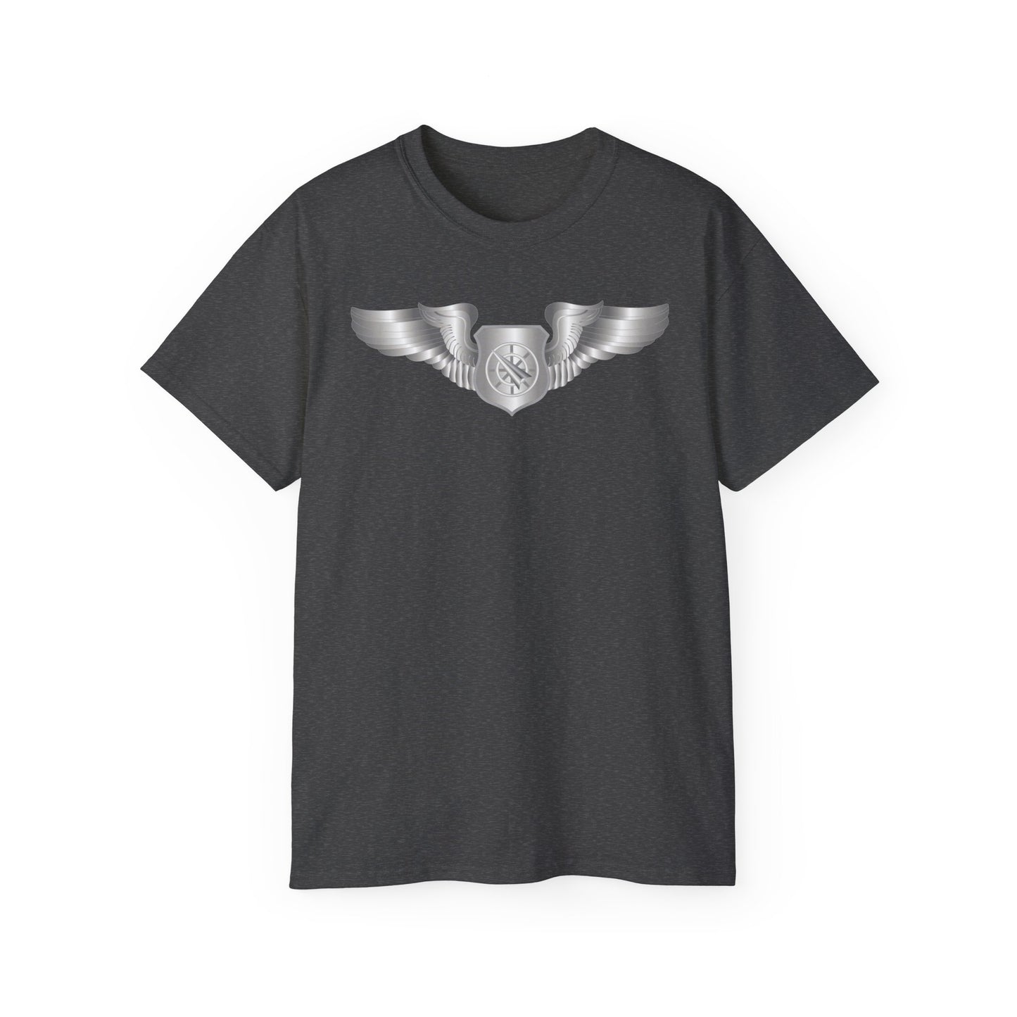 Unisex Ultra Cotton Tee - USAF - Air Battle Manager - Basic Wings wo Txt