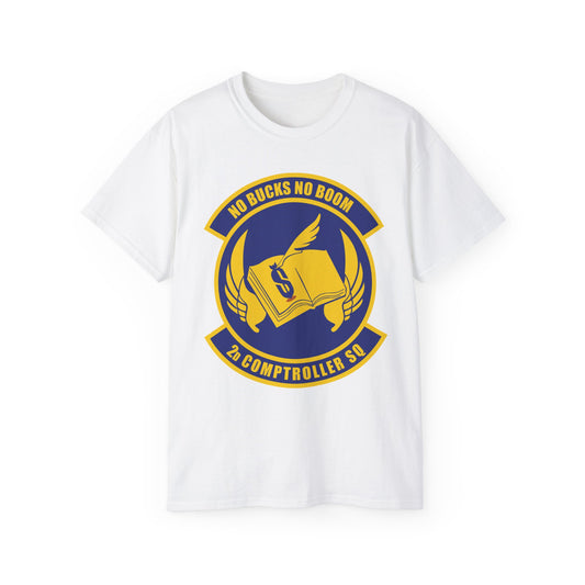 Unisex Ultra Cotton Tee -USAF - 2nd Comptroller Squadron wo txt