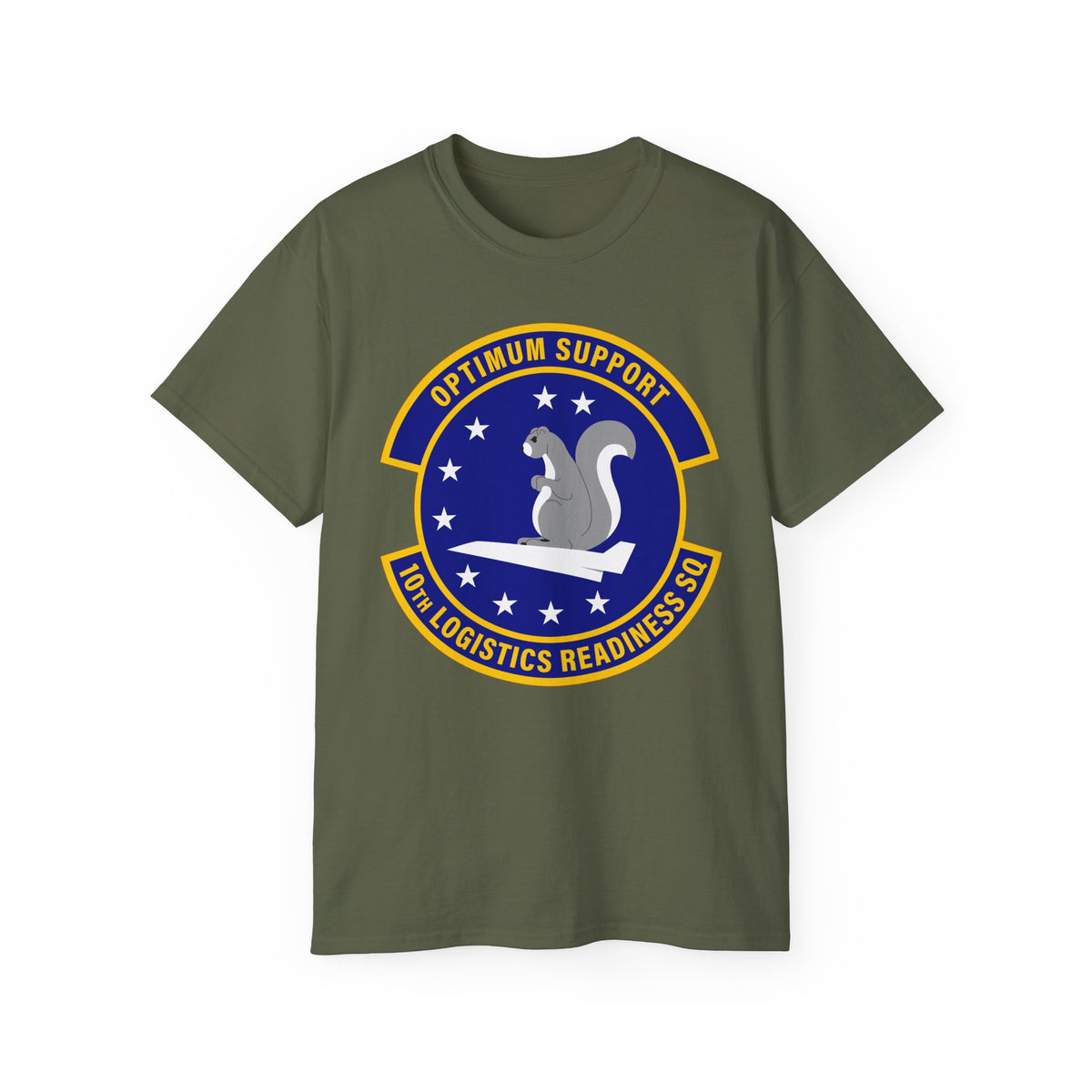 Unisex Ultra Cotton Tee - USAF - 10th Logistics Readiness Squadron wo txt