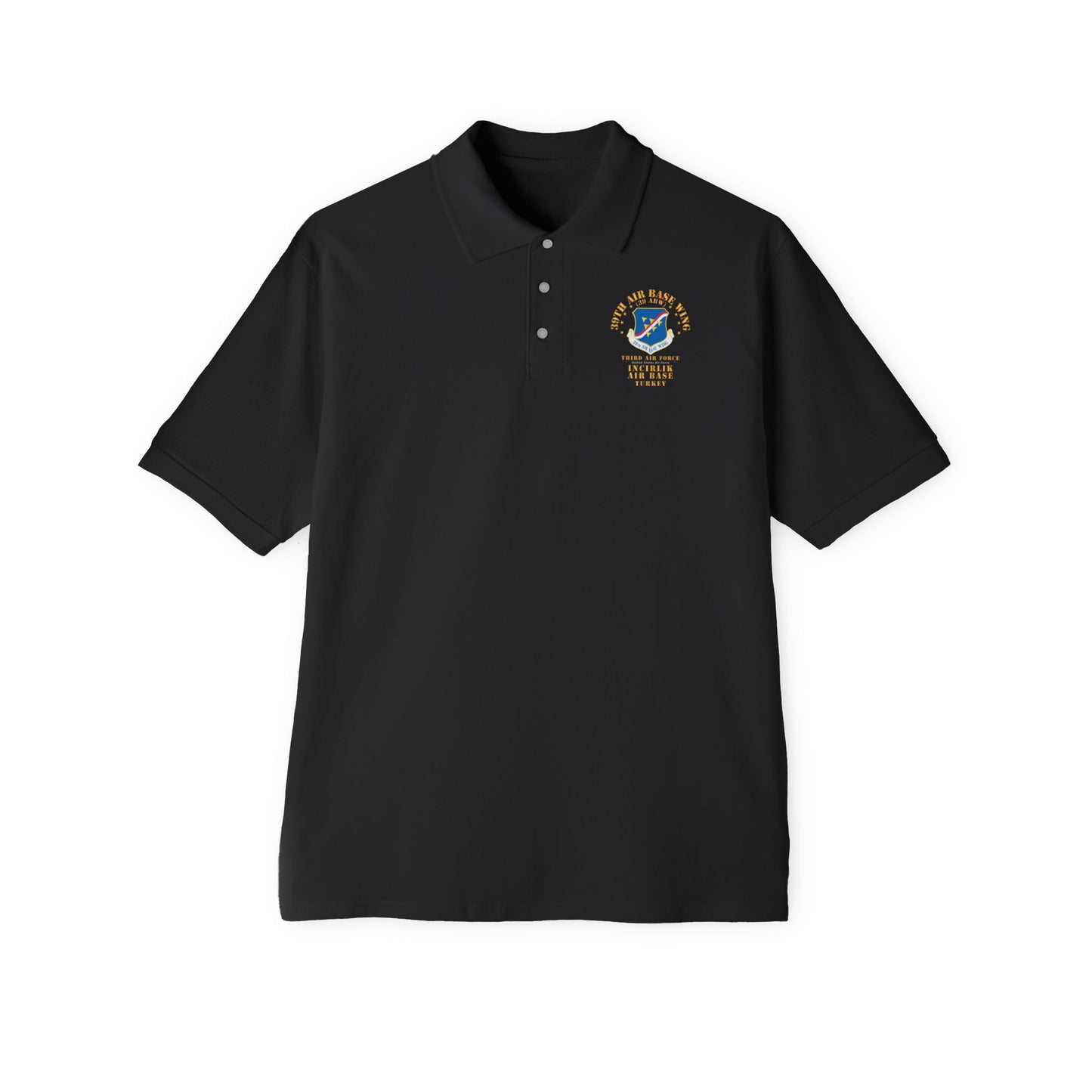 Men's Piqué Polo - USAF - 39th Air Base Wing - Incirlik AB X 300