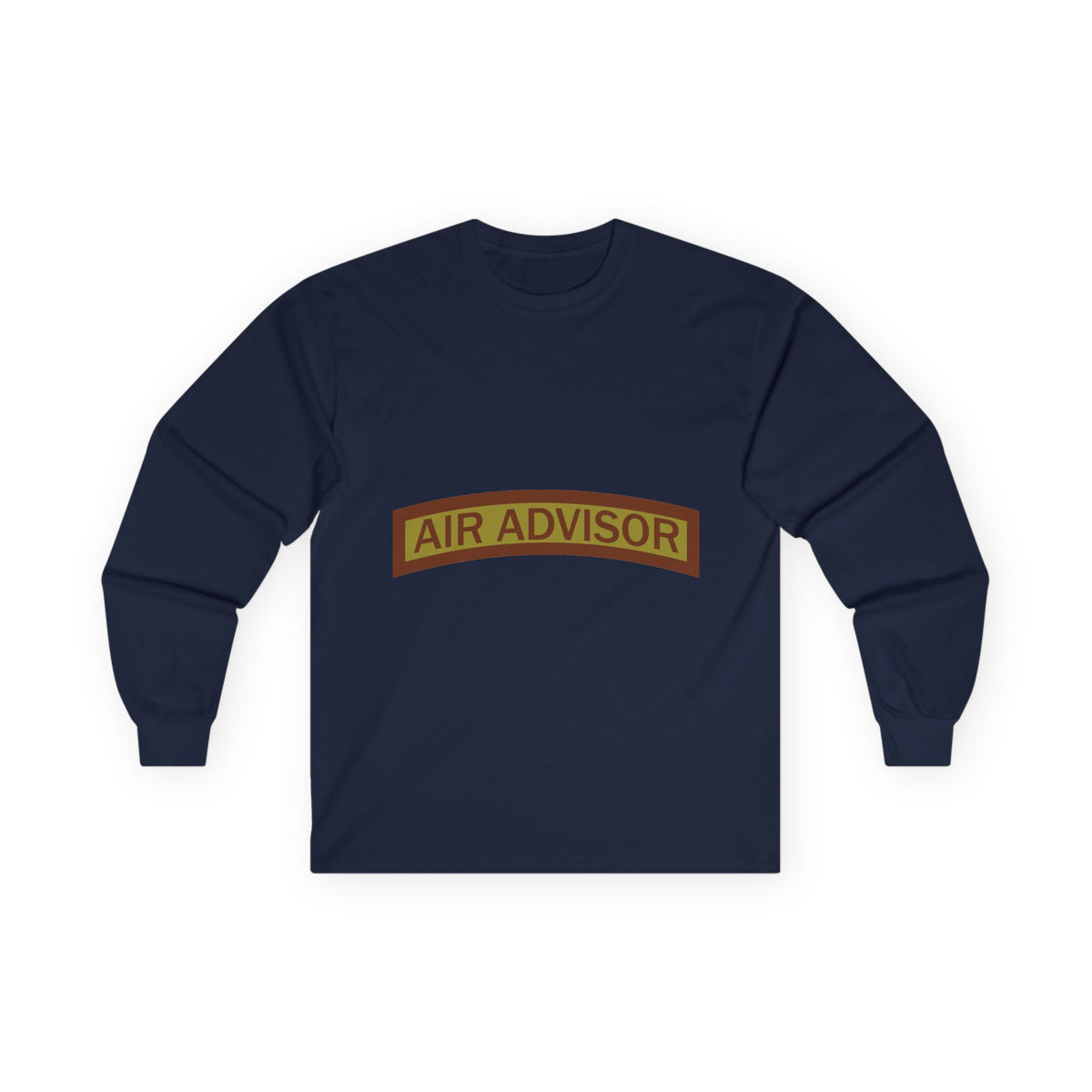 Unisex Ultra Cotton Long Sleeve Tee - USAF - Air Advisor Tab