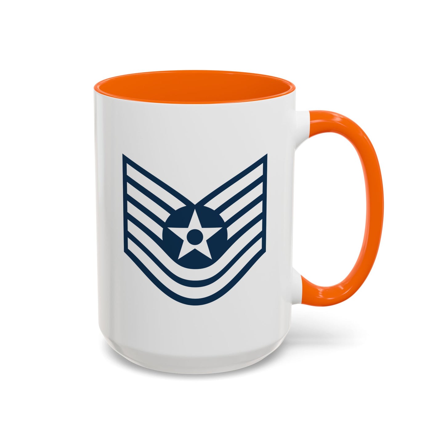Accent Coffee Mug (11oz & 15oz) - USAF - Technical Sergeant (E6) - 2020