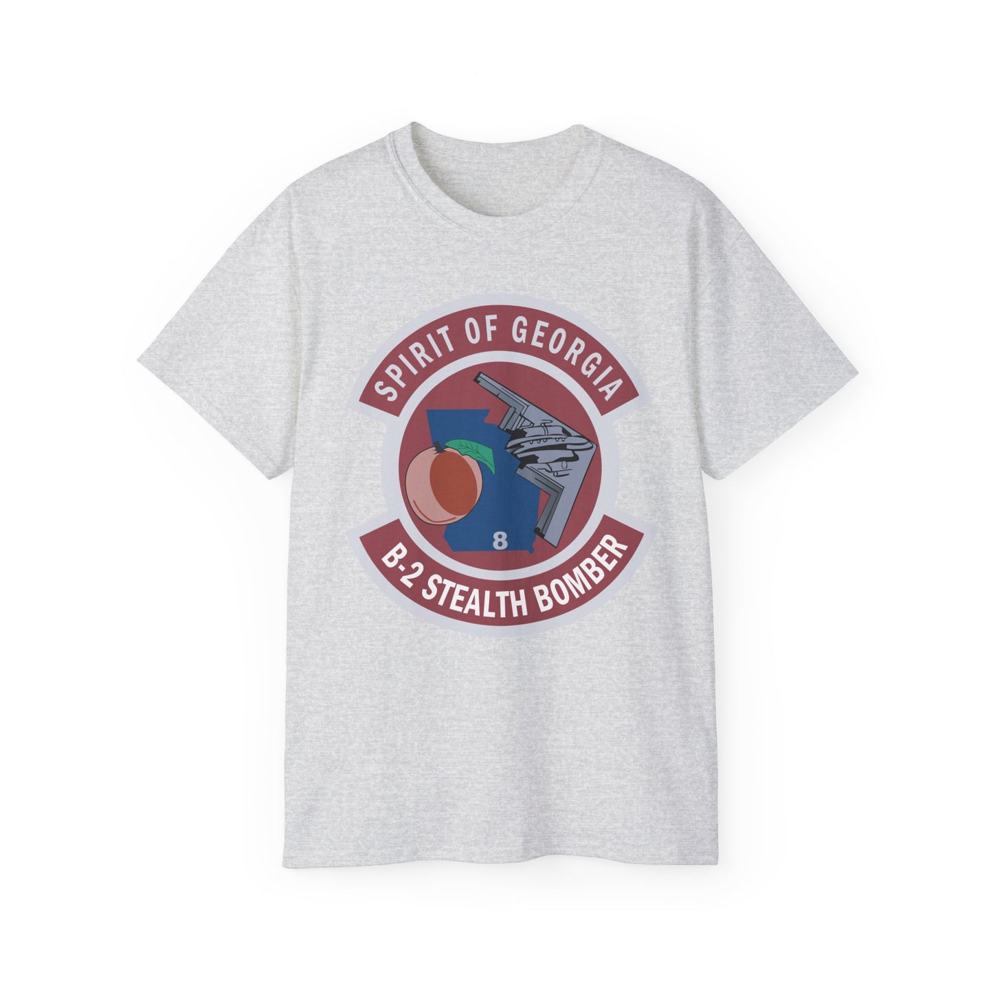 Unisex Ultra Cotton Tee - USAF - B2 - Spirit of Georgia - Stealth Bomber wo txt X 300