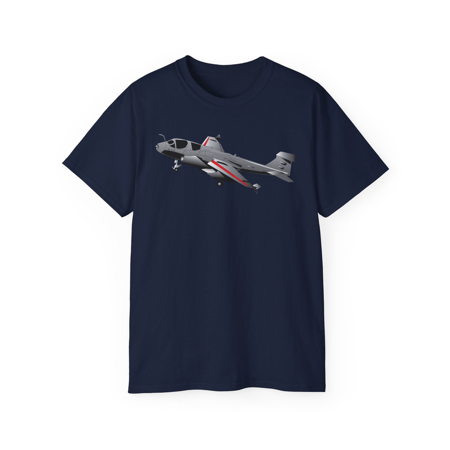 Unisex Ultra Cotton Tee - Aircraft - Navy - A-6A Intruder X 300