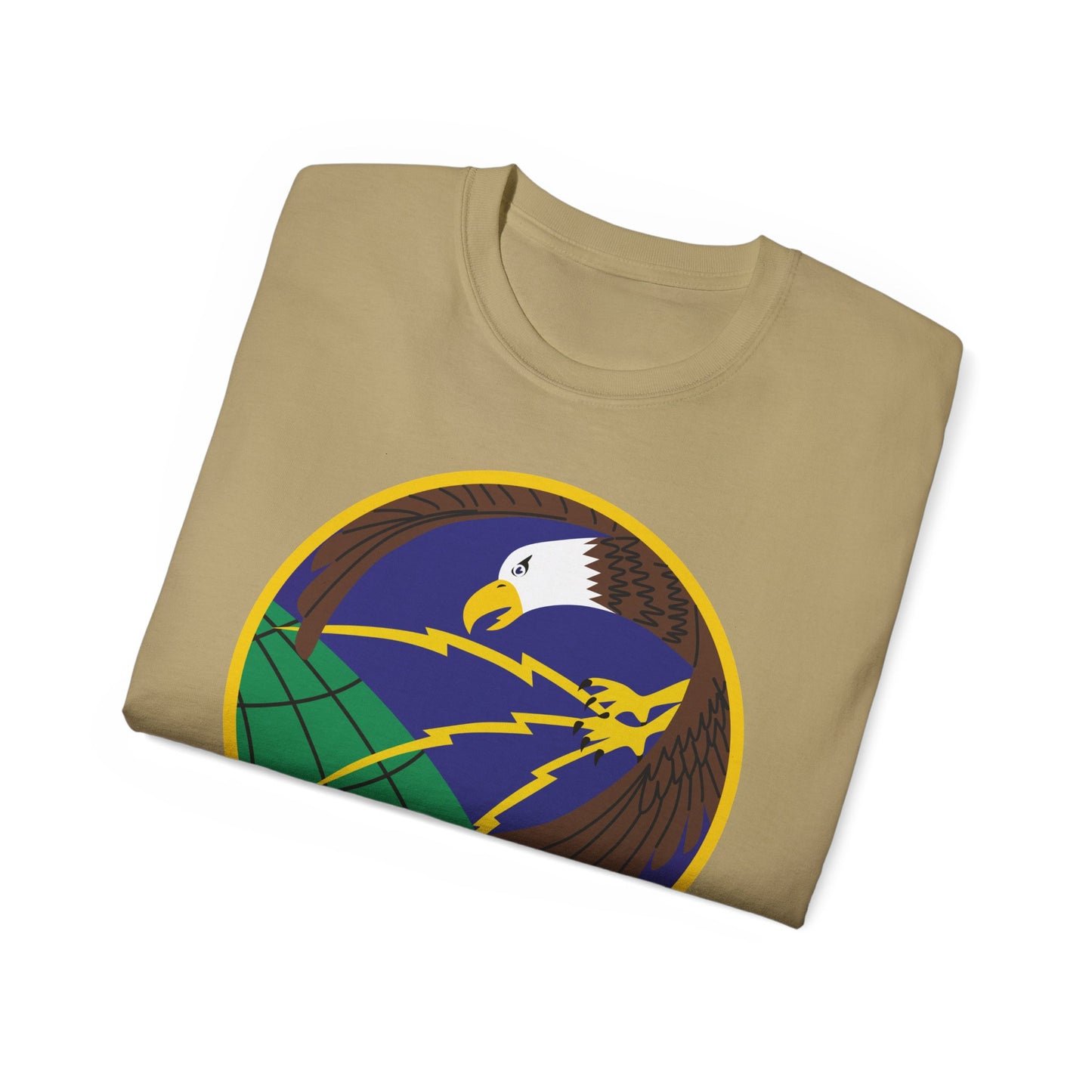 Unisex Ultra Cotton Tee - USAF - 1st Air & Space Communications Operations Sq wo txt X 300