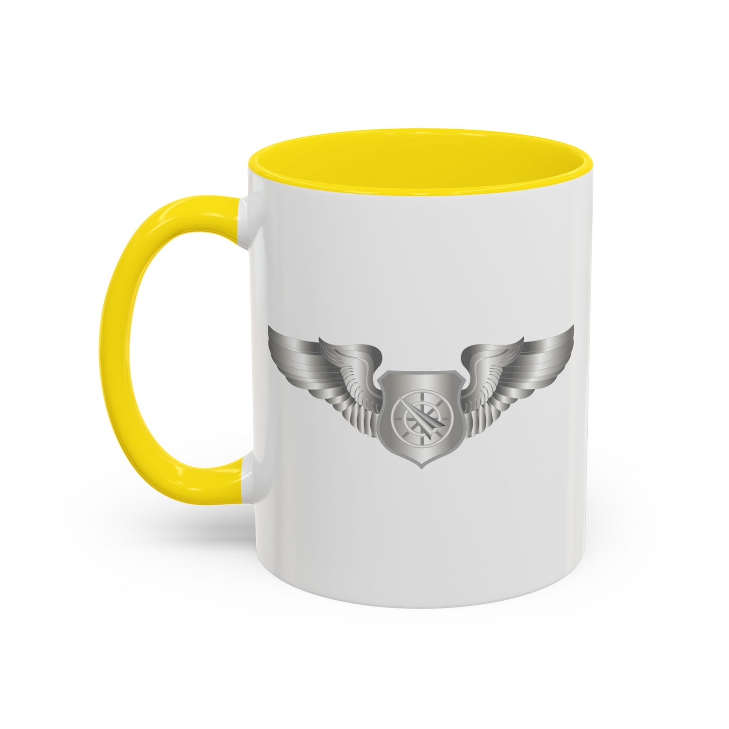 Accent Coffee Mug (11oz & 15oz) - USAF - Air Battle Manager - Basic Wings wo Txt