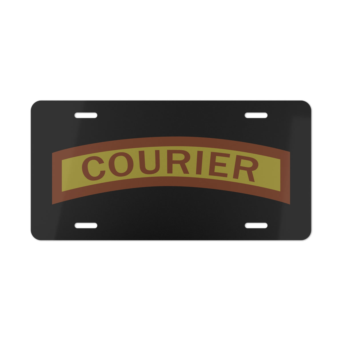 License Plate - USAF - COURIER Tab