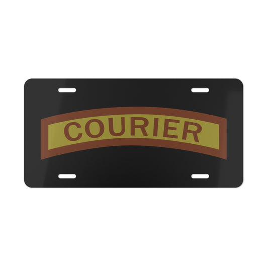License Plate - USAF - COURIER Tab