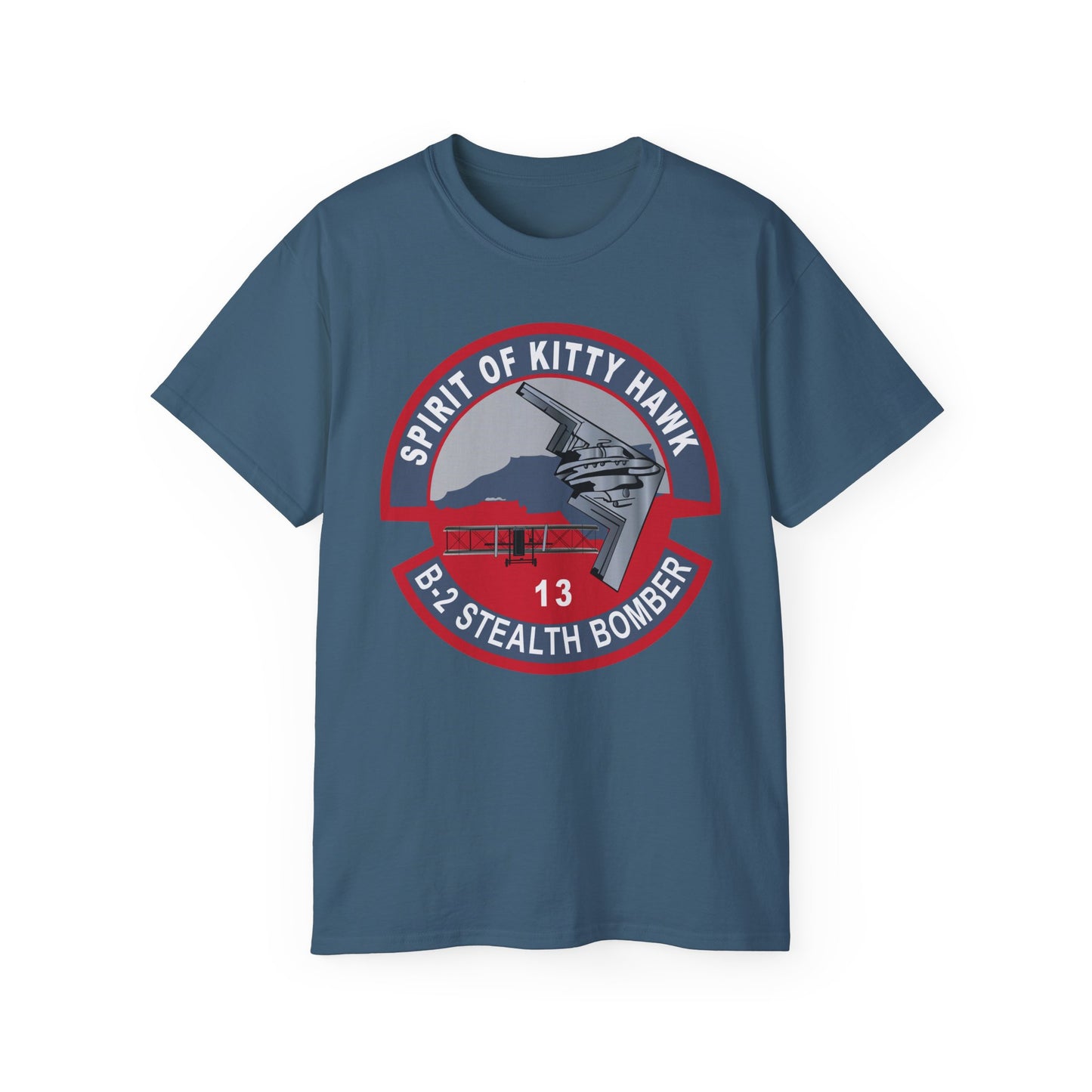 Unisex Ultra Cotton Tee -USAF - B2 - Spirit of Kitty Hawk - Stealth Bomber wo txt X 300