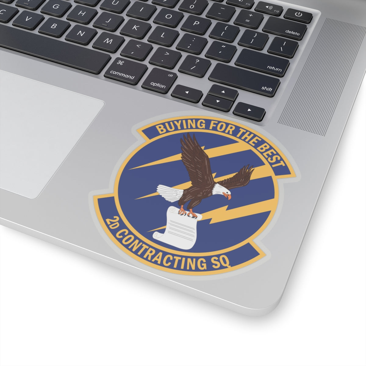 Kiss-Cut Stickers - USAF - 2d Contracting Squadron wo txt
