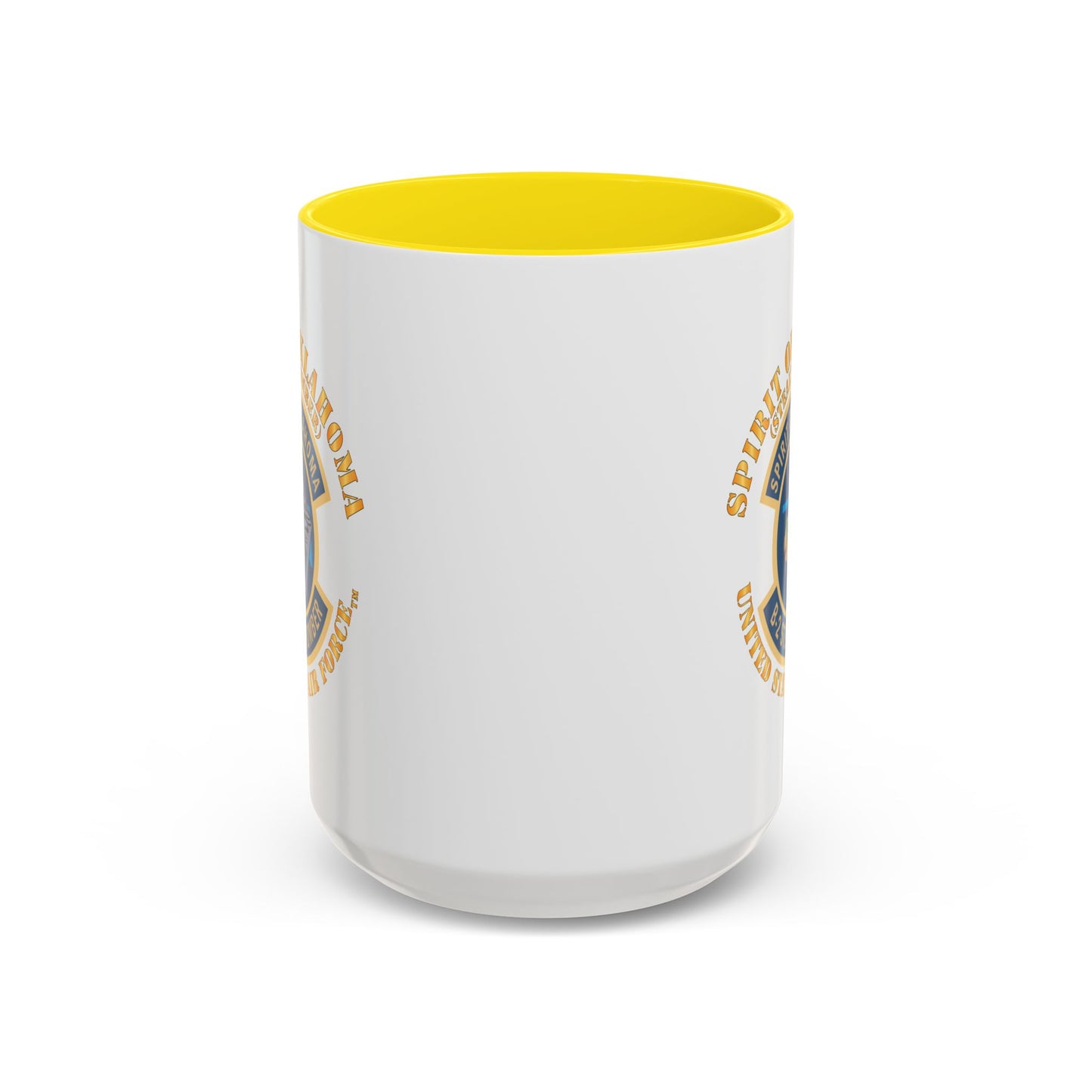 Accent Coffee Mug (11oz & 15oz) - USAF - B2 - Spirit of Oklahoma - Stealth Bomber X 300