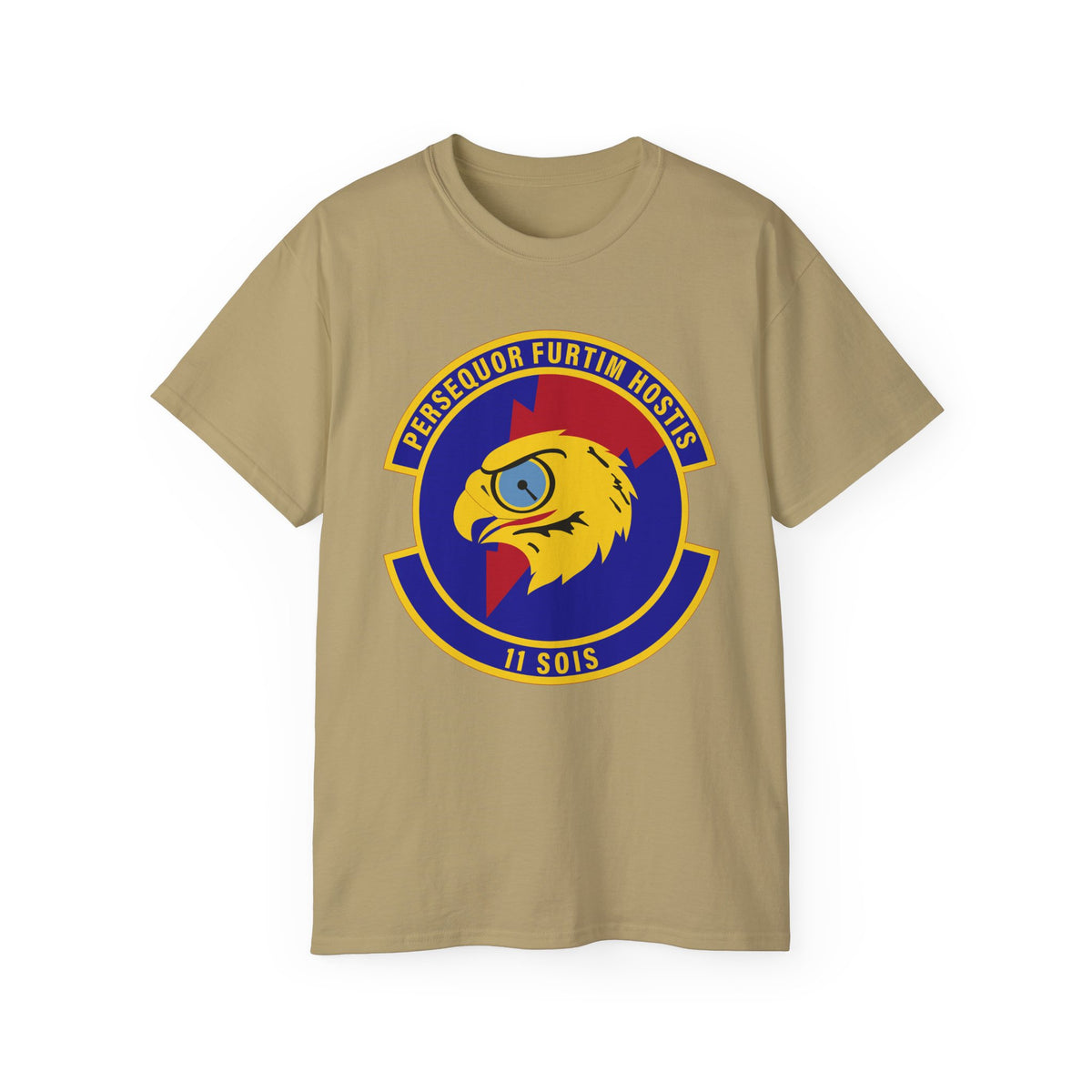 Unisex Ultra Cotton Tee - USAF - 11th Special Operations Intelligence Sq wo txt X 300