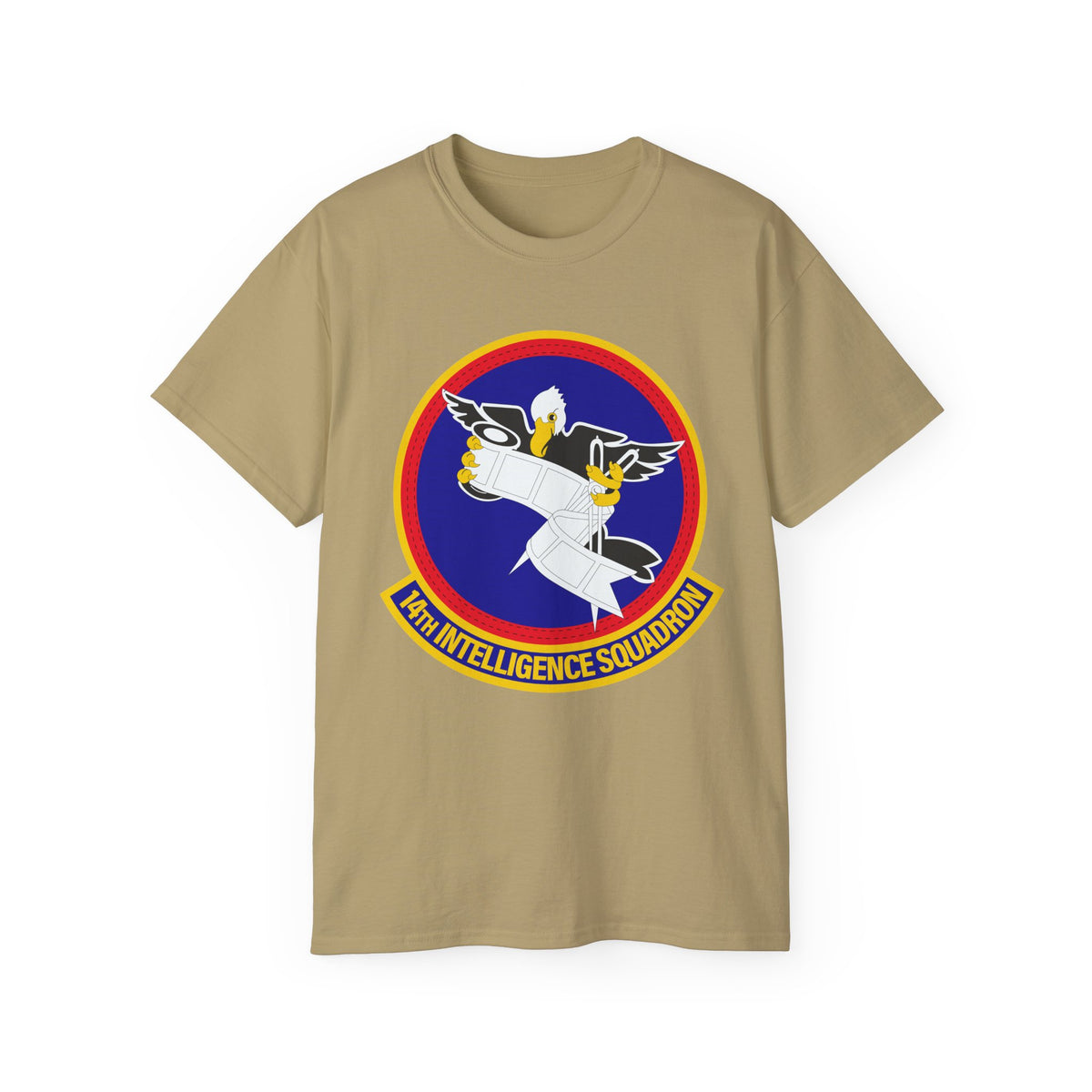 Unisex Ultra Cotton Tee - USAF - 14th Intelligence Squadron wo txt