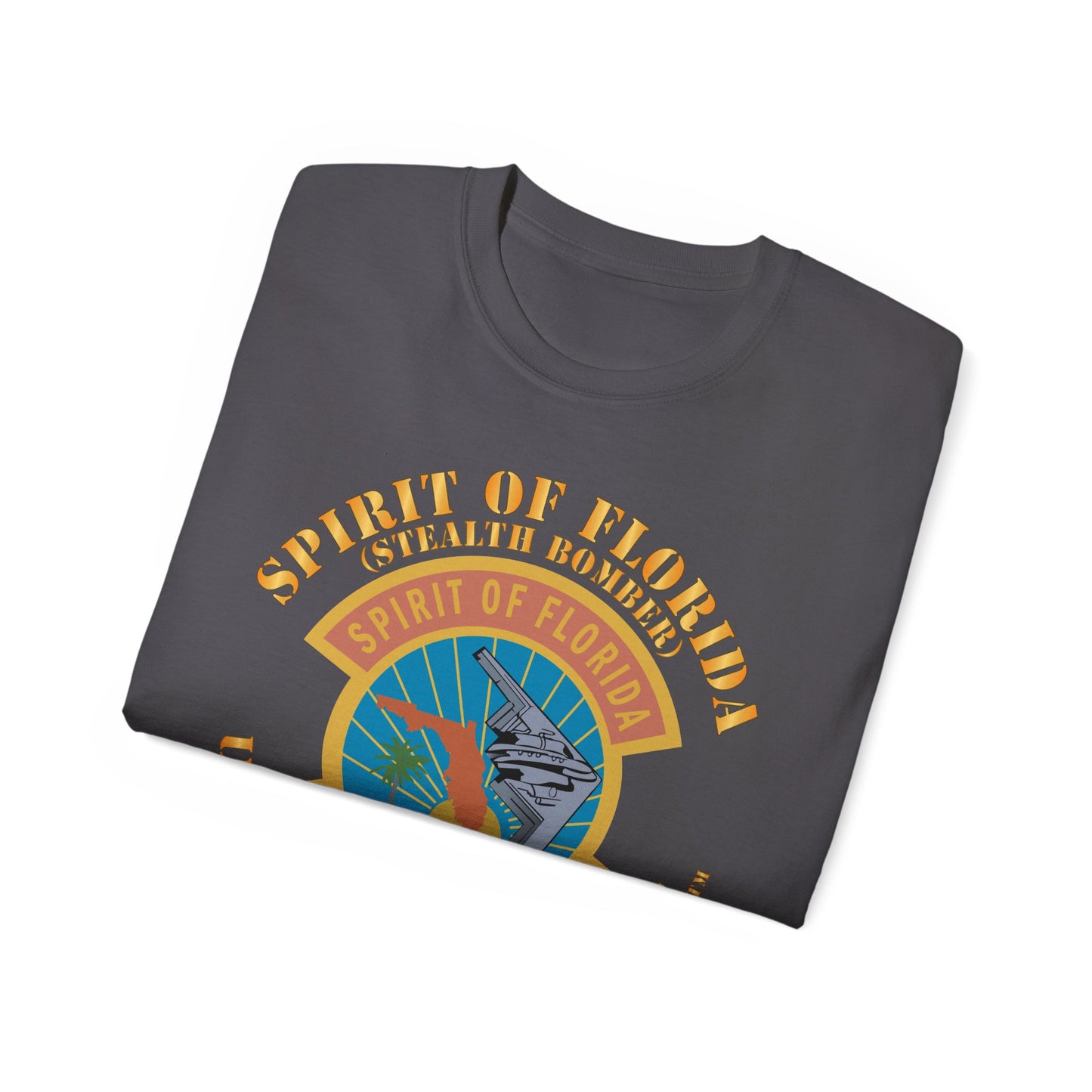 Unisex Ultra Cotton Tee - USAF - B2 - Spirit of Florida - Stealth Bomber X 300