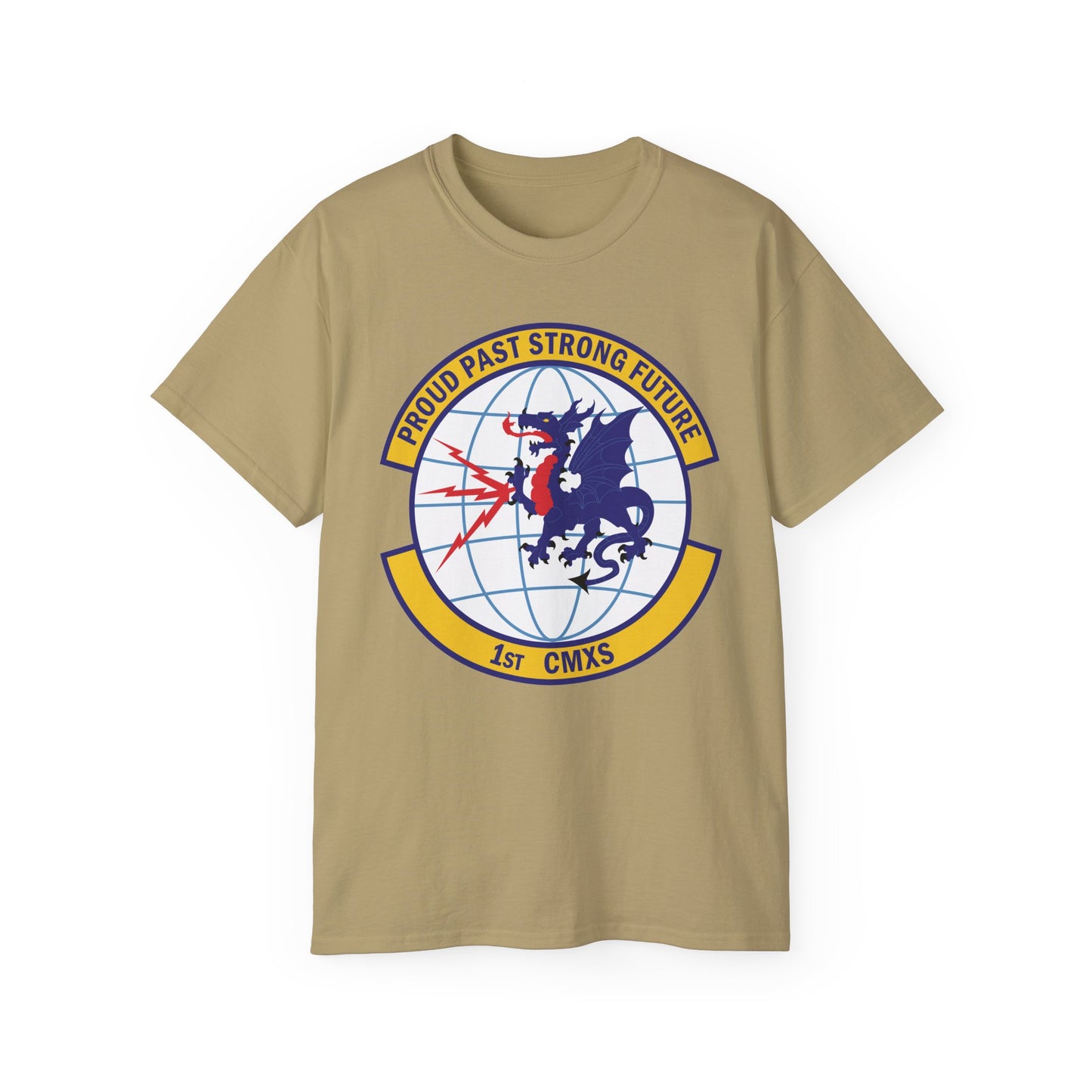 Unisex Ultra Cotton Tee -USAF - 1st Communications Maintenance Squadron(USAFE) wo txt