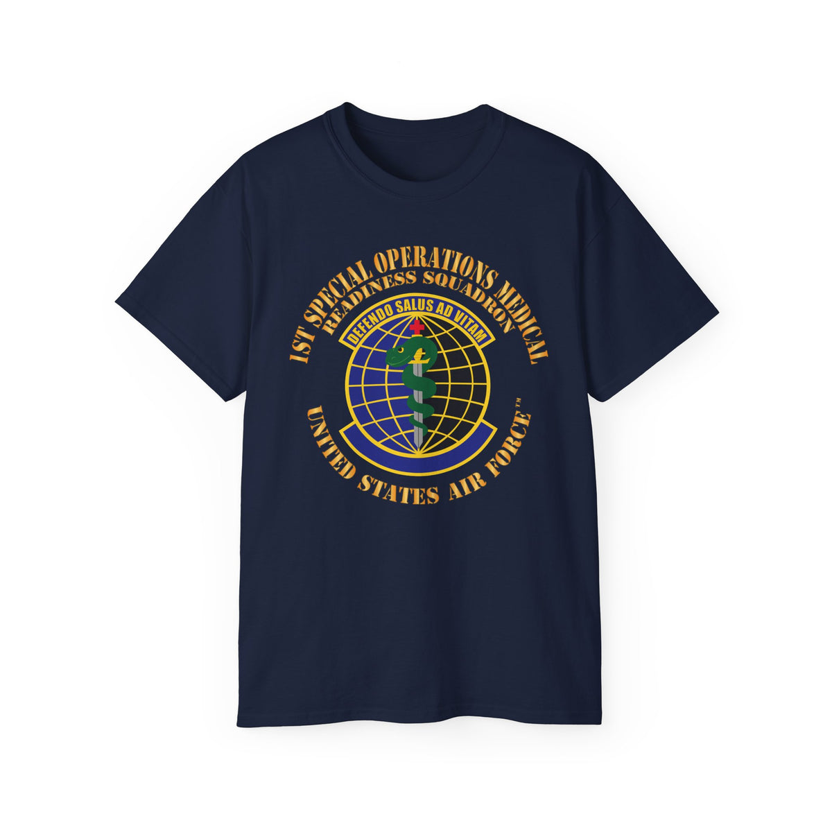 Unisex Ultra Cotton Tee - USAF -  1st Special Operations Medical Readiness Squadron