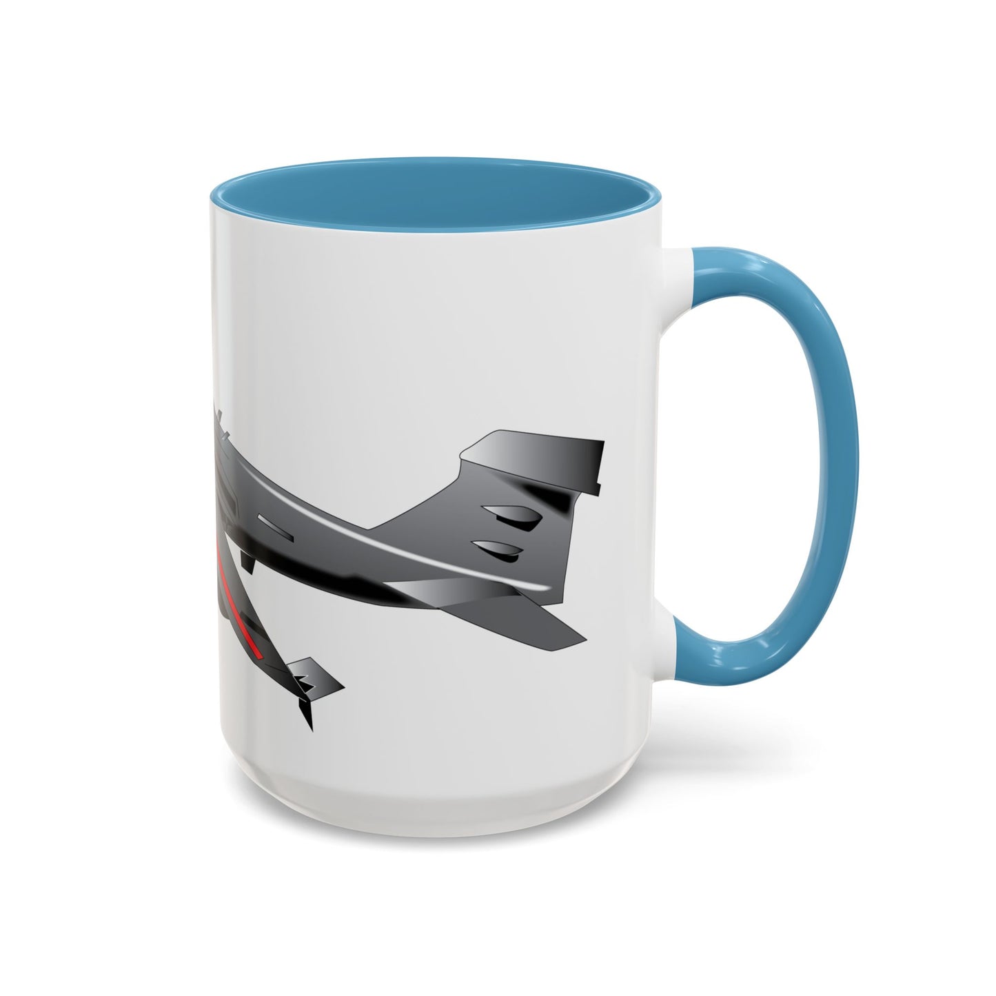 Accent Coffee Mug (11oz & 15oz) - Aircraft - Navy - A-6A Intruder X 300