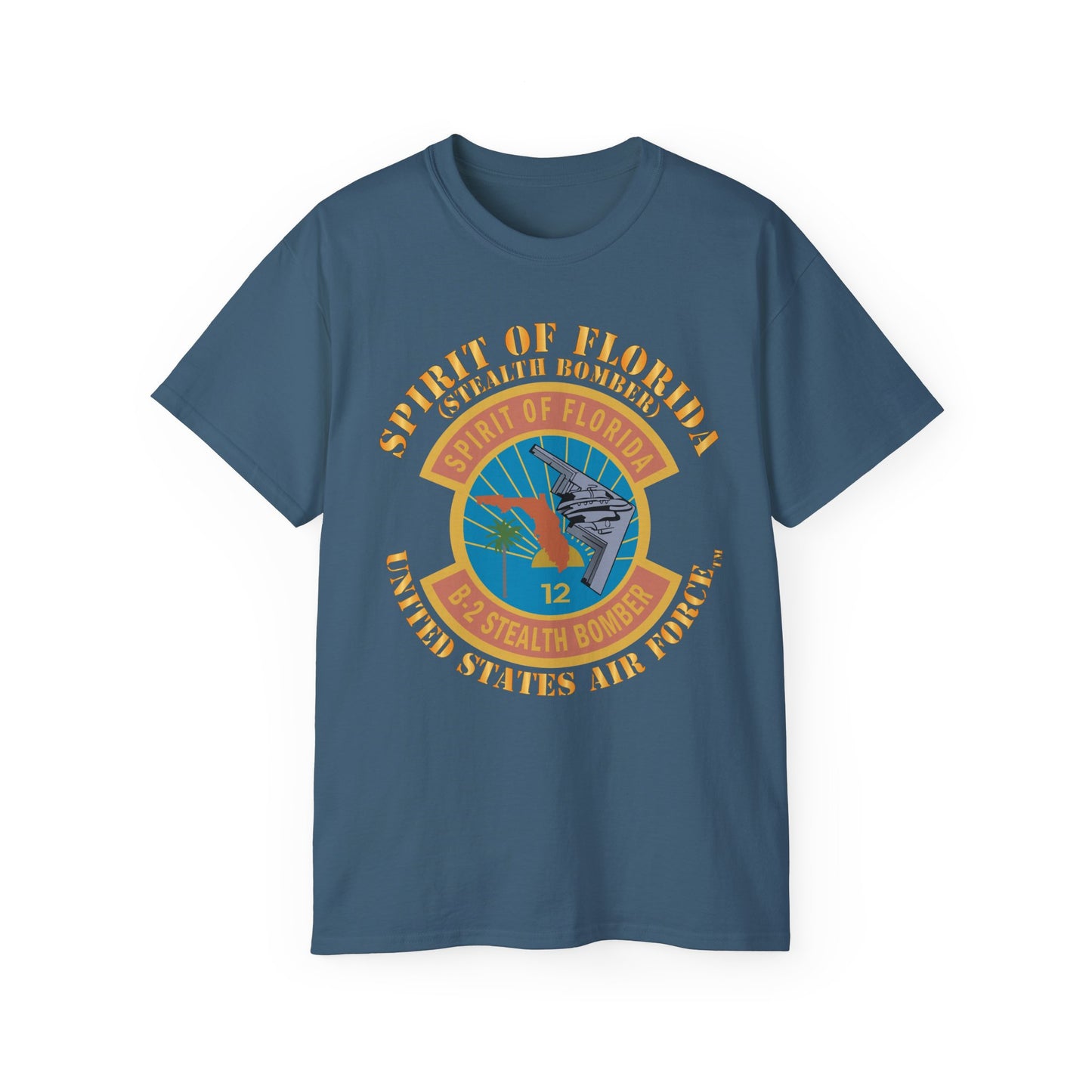 Unisex Ultra Cotton Tee - USAF - B2 - Spirit of Florida - Stealth Bomber X 300