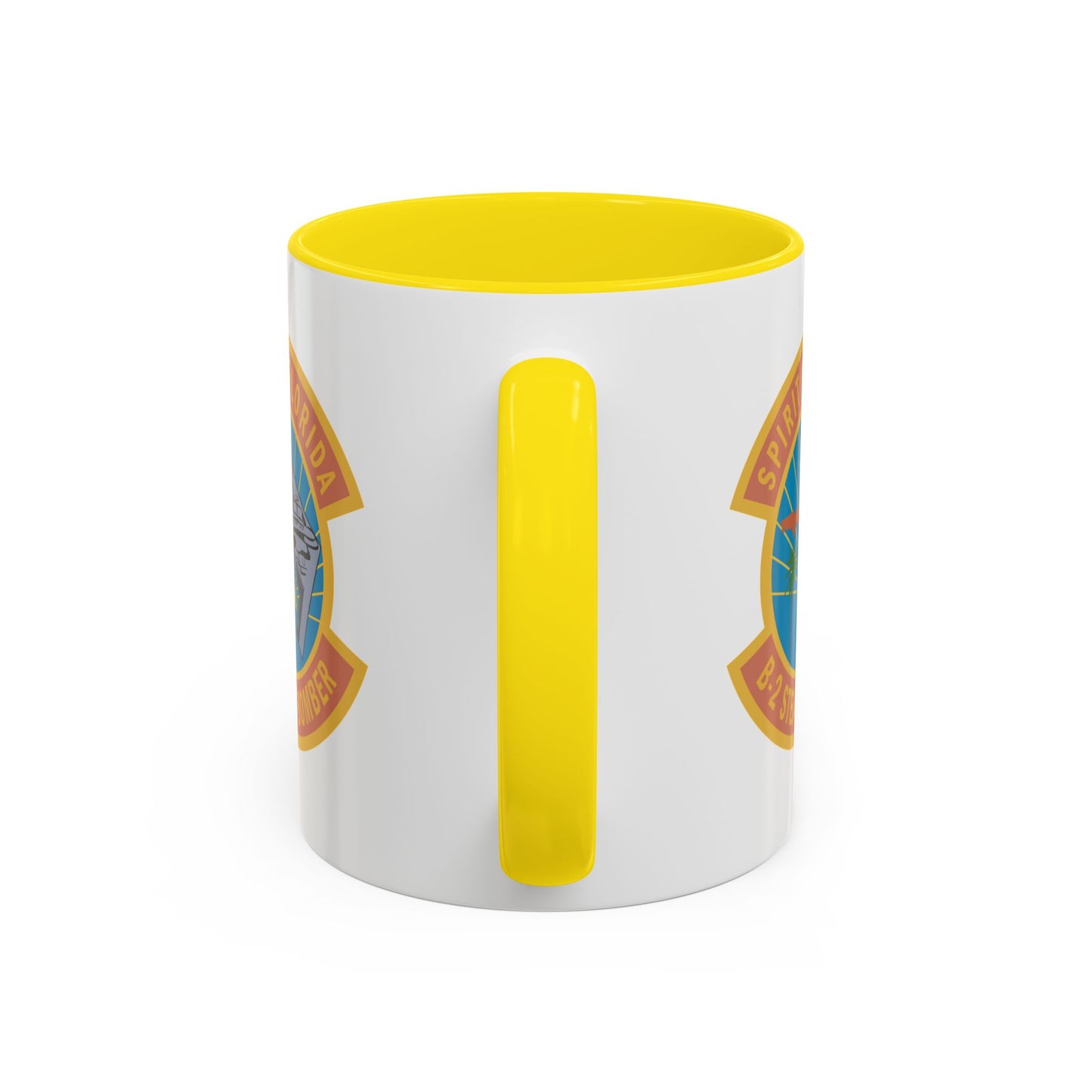 Accent Coffee Mug (11oz & 15oz) - USAF - B2 - Spirit of Florida - Stealth Bomber wo txt X 300
