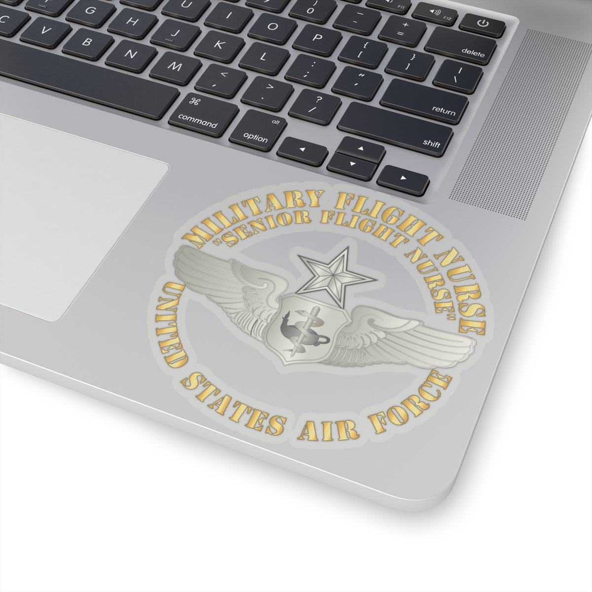 Kiss-Cut Stickers - USAF - Military Flight Nurse - Flight Nurse - Senior