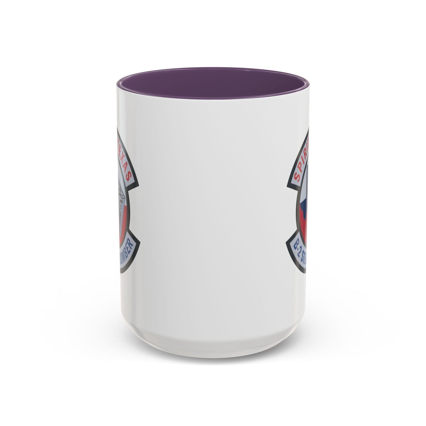 Accent Coffee Mug (11oz & 15oz) - USAF - B2 - Spirit of Texas - Stealth Bomber wo txt X 300