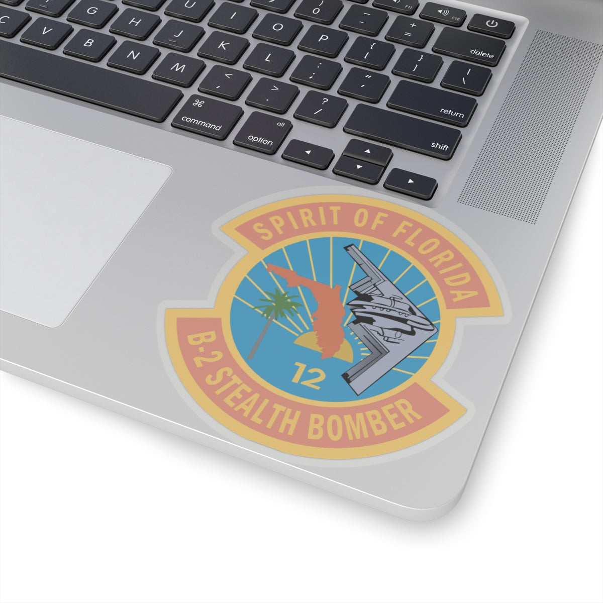 B-2 Spirit of Florida Stealth Bomber Sticker - USAF Kiss-Cut Decal