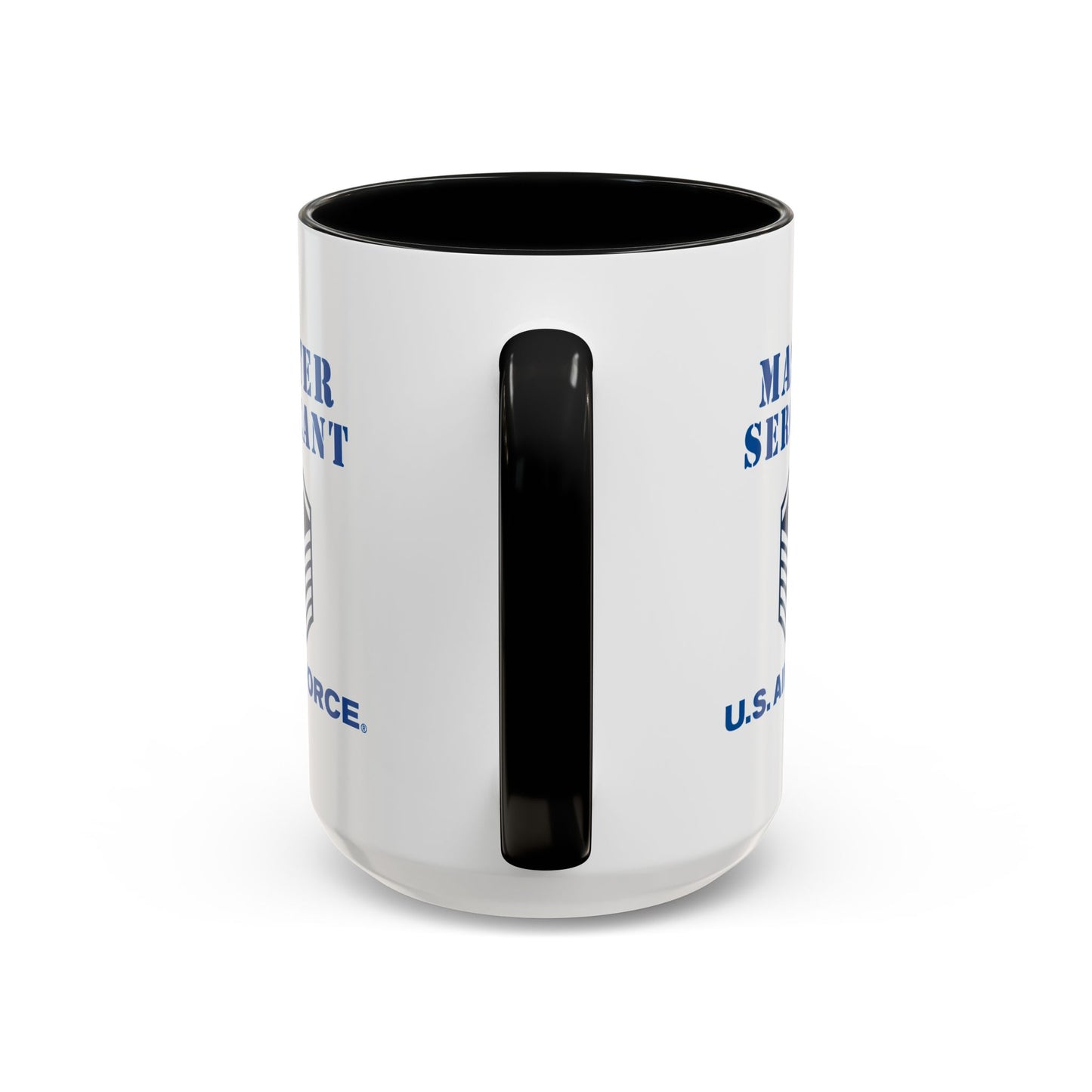 Accent Coffee Mug (11oz & 15oz) - USAF - Master Sergeant (E7a) - 2020 - US Air Force w Text X 300
