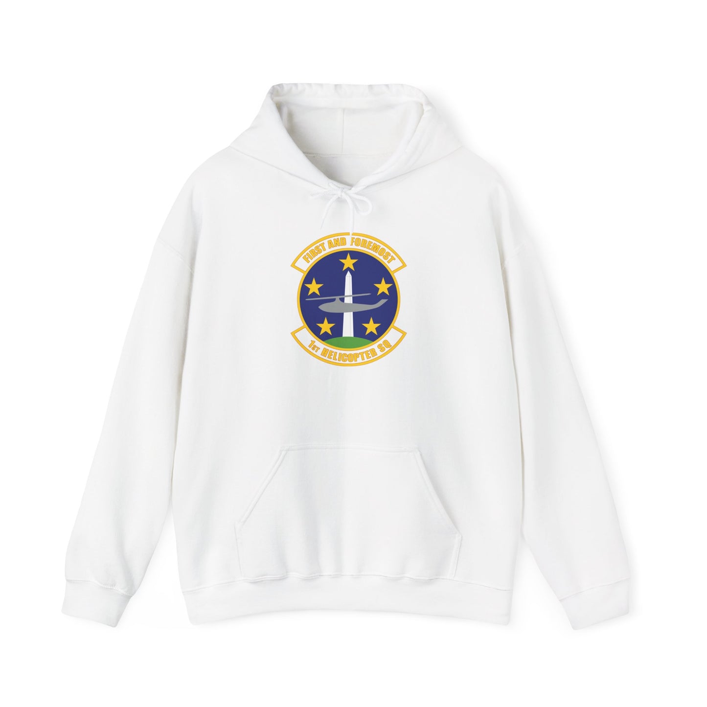 Unisex Heavy Blend Hooded Sweatshirt -USAF - 1st Helicopter Squadron (AFDW) wo txt
