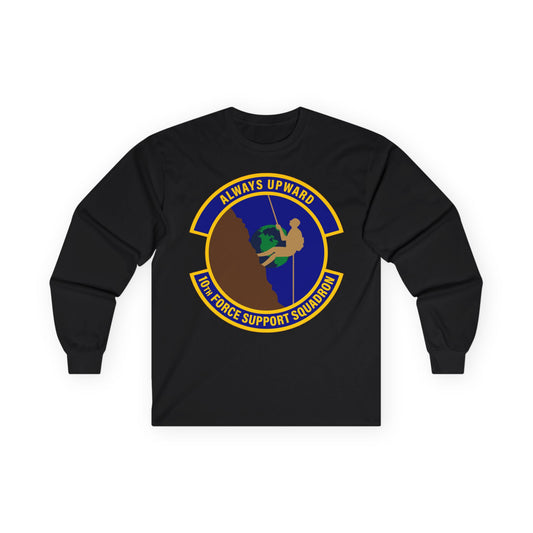 Unisex Ultra Cotton Long Sleeve Tee - USAF - 10th Force Support Squadron wo txt