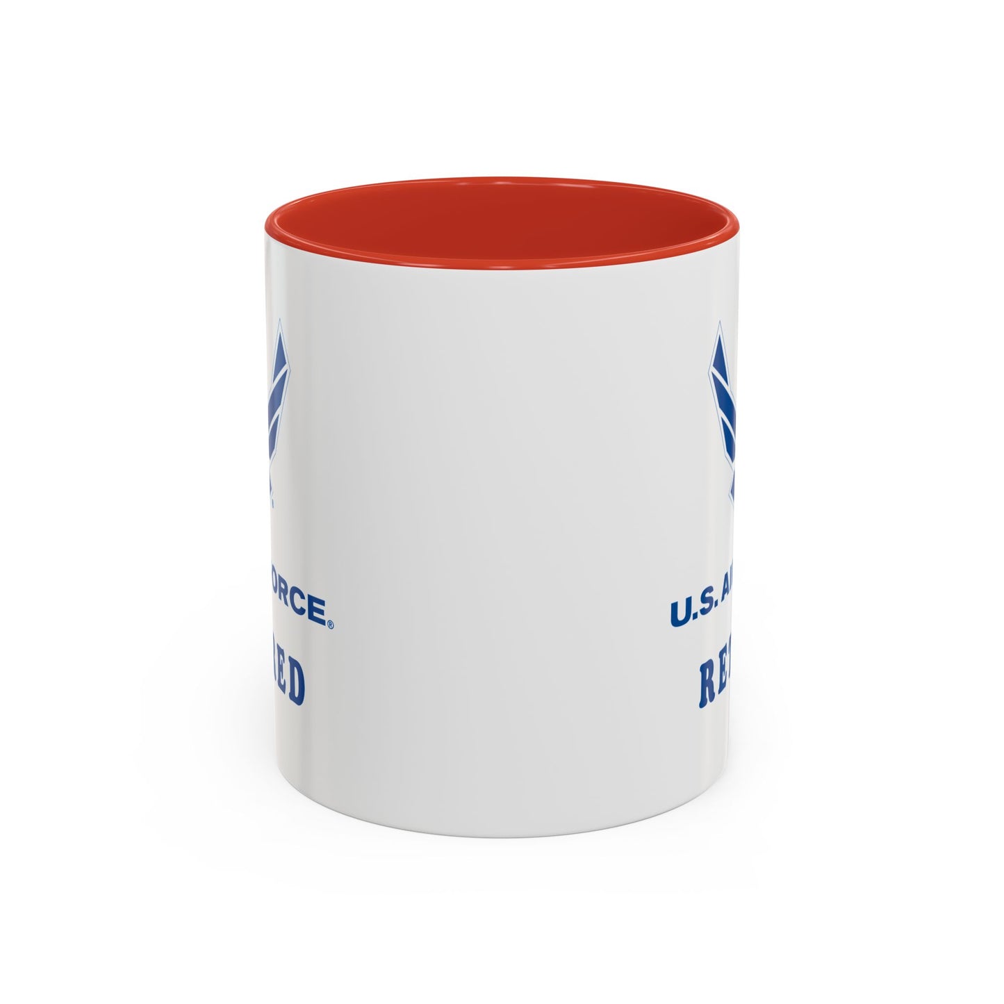 Accent Coffee Mug (11oz & 15oz) - USAF - Air Force - Retired X 300