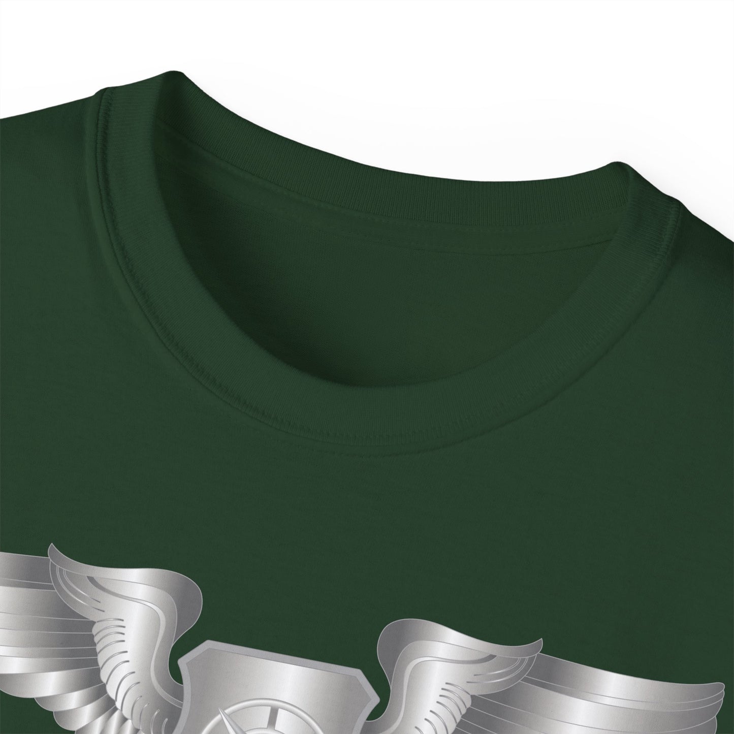 Unisex Ultra Cotton Tee - USAF - Air Battle Manager - Basic Wings wo Txt