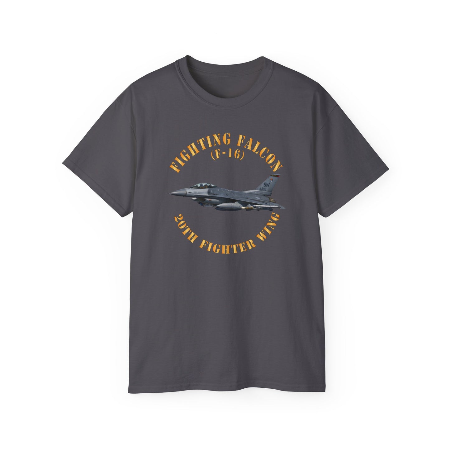 Unisex Ultra Cotton Tee - USAF - F-16 Fighting Falcon - 20th Fighter Wing X 300