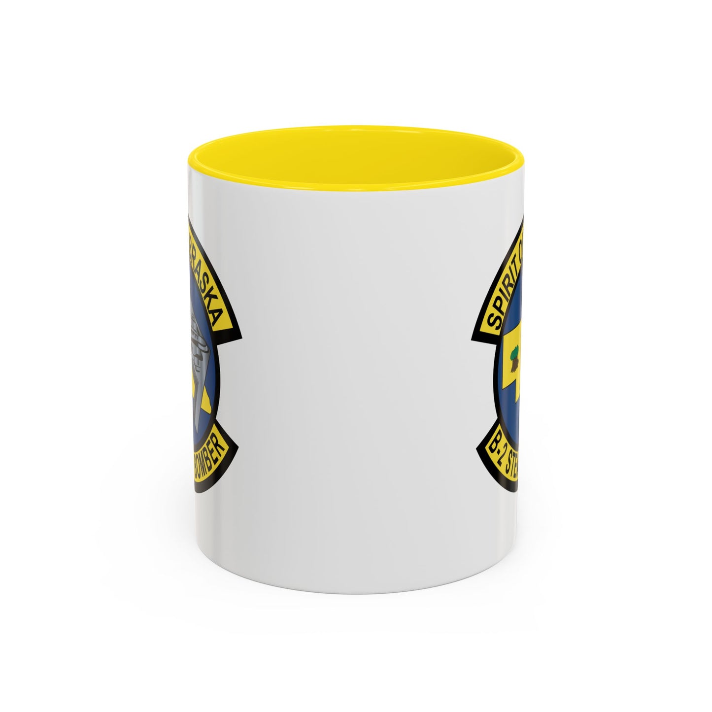 Accent Coffee Mug (11oz & 15oz) - USAF - B2 - Spirit of Nebraska - Stealth Bomber wo txt X 300